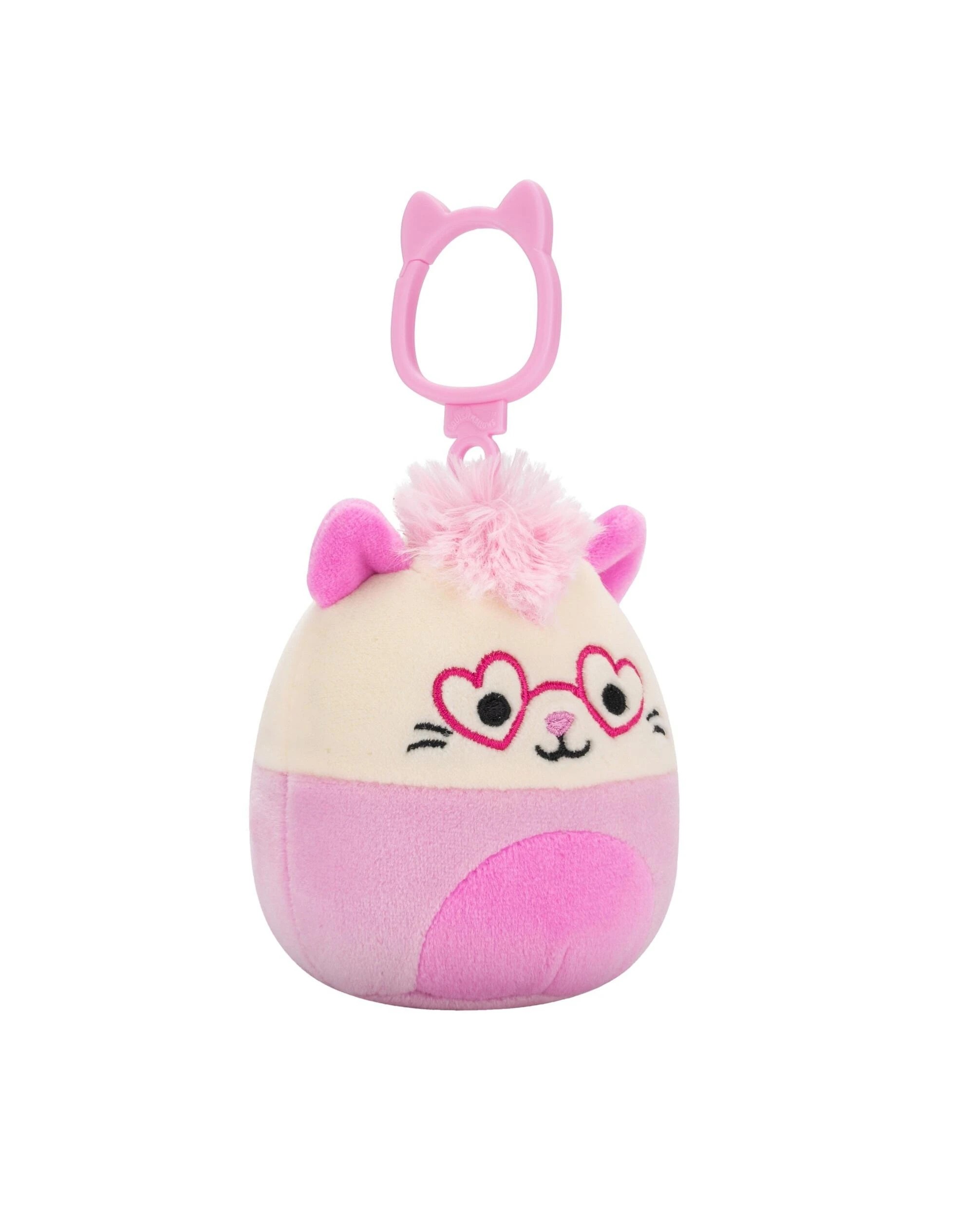 3 Squishmallows Valentines Chambless the Possum 3.5 inch Clip-On Plush - Multi, 3 of 6