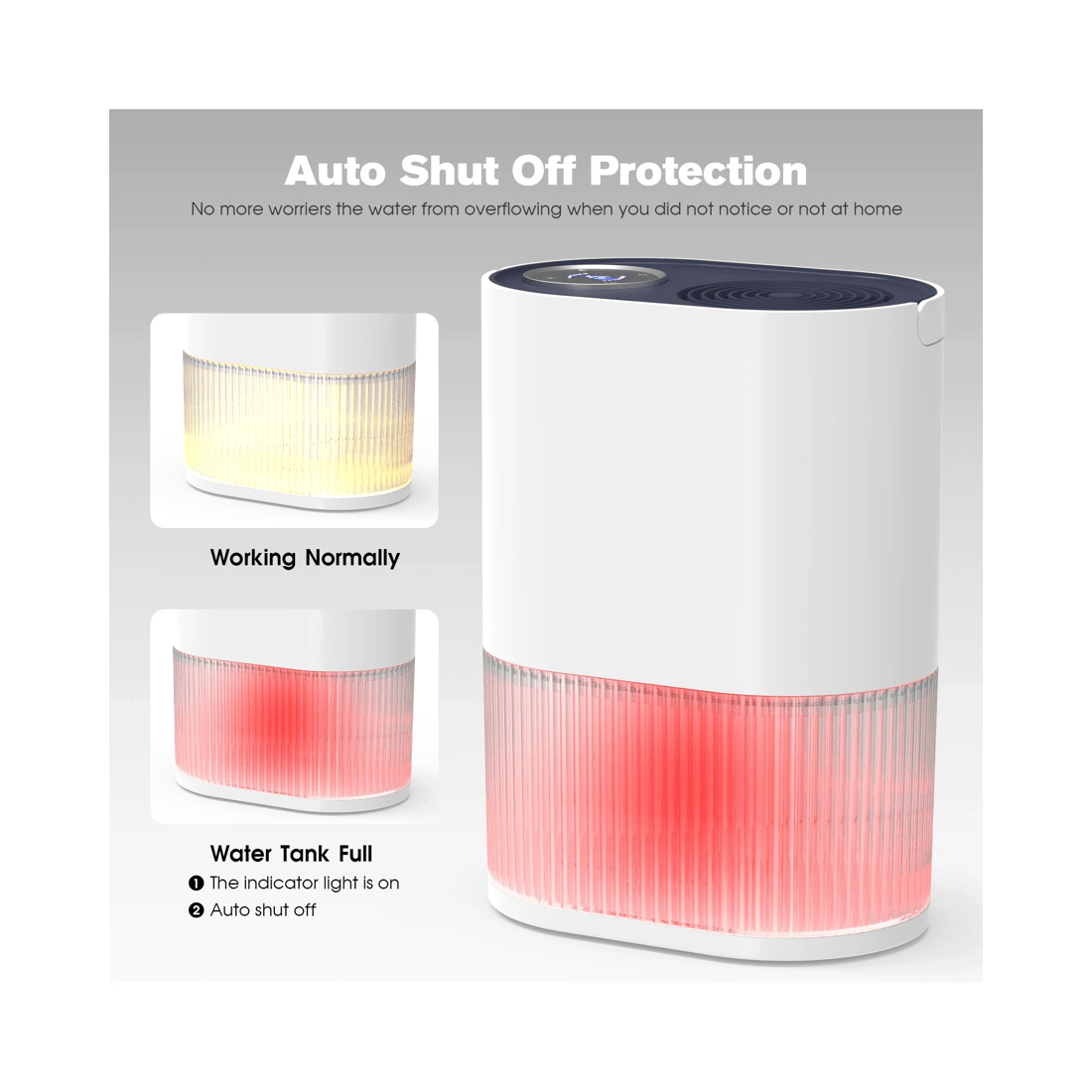 5 Advwin Air Dehumidifiers 2000ml Water Tank, 5 of 7