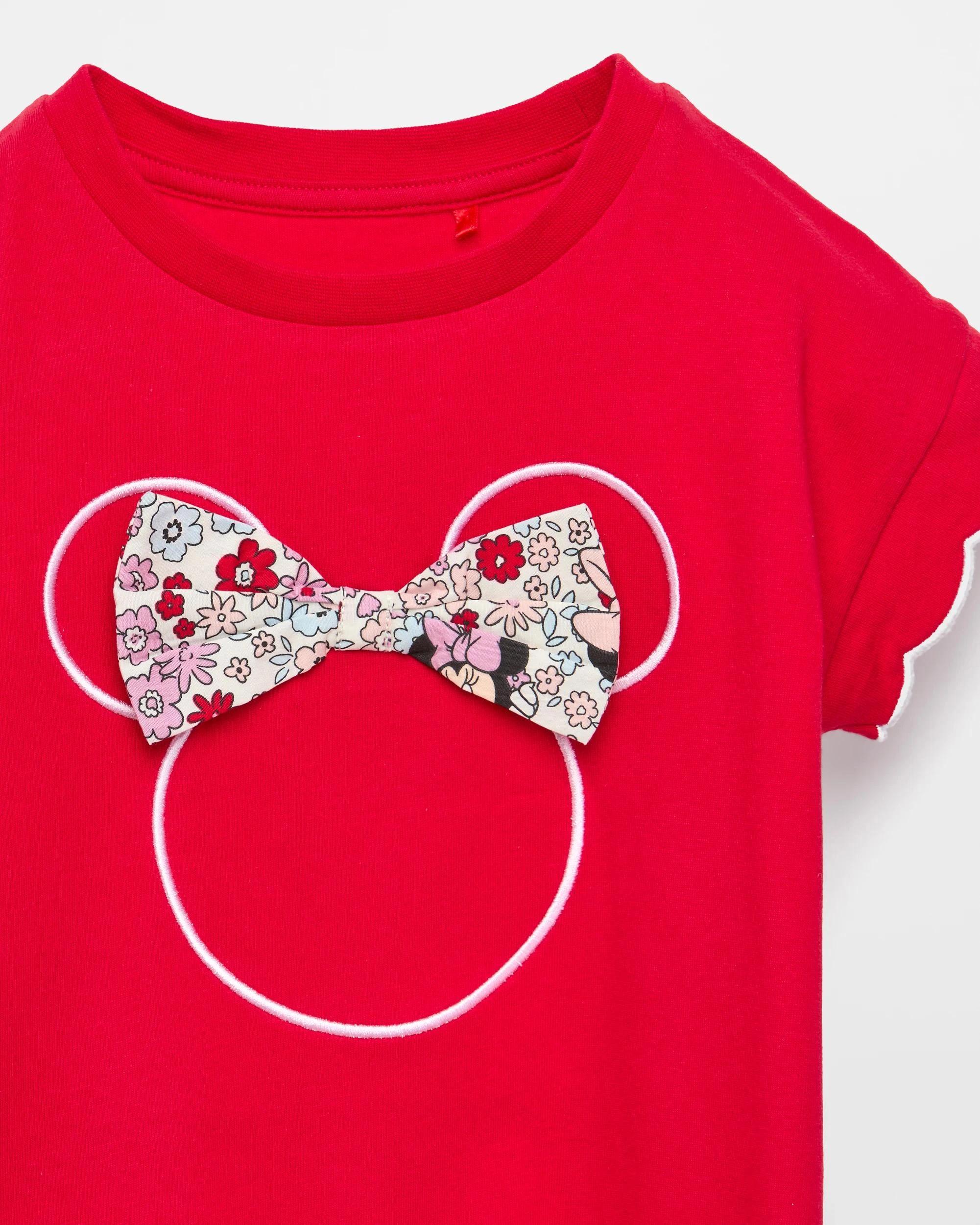 2 Australian Cotton Disney Minnie T-Shirt RED, 2 of 2