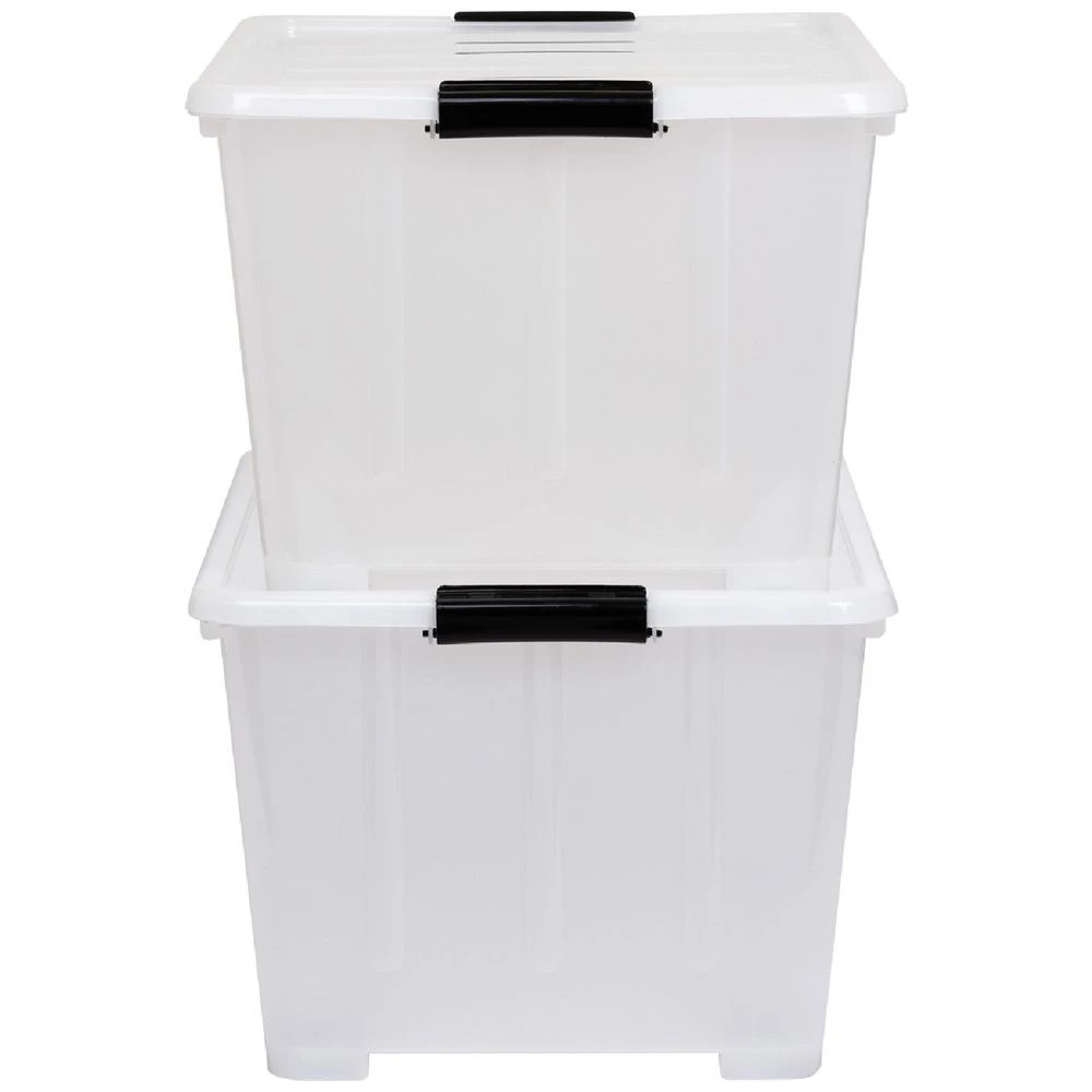 5 Keji 50L Storage Container Translucent  White, 5 of 10