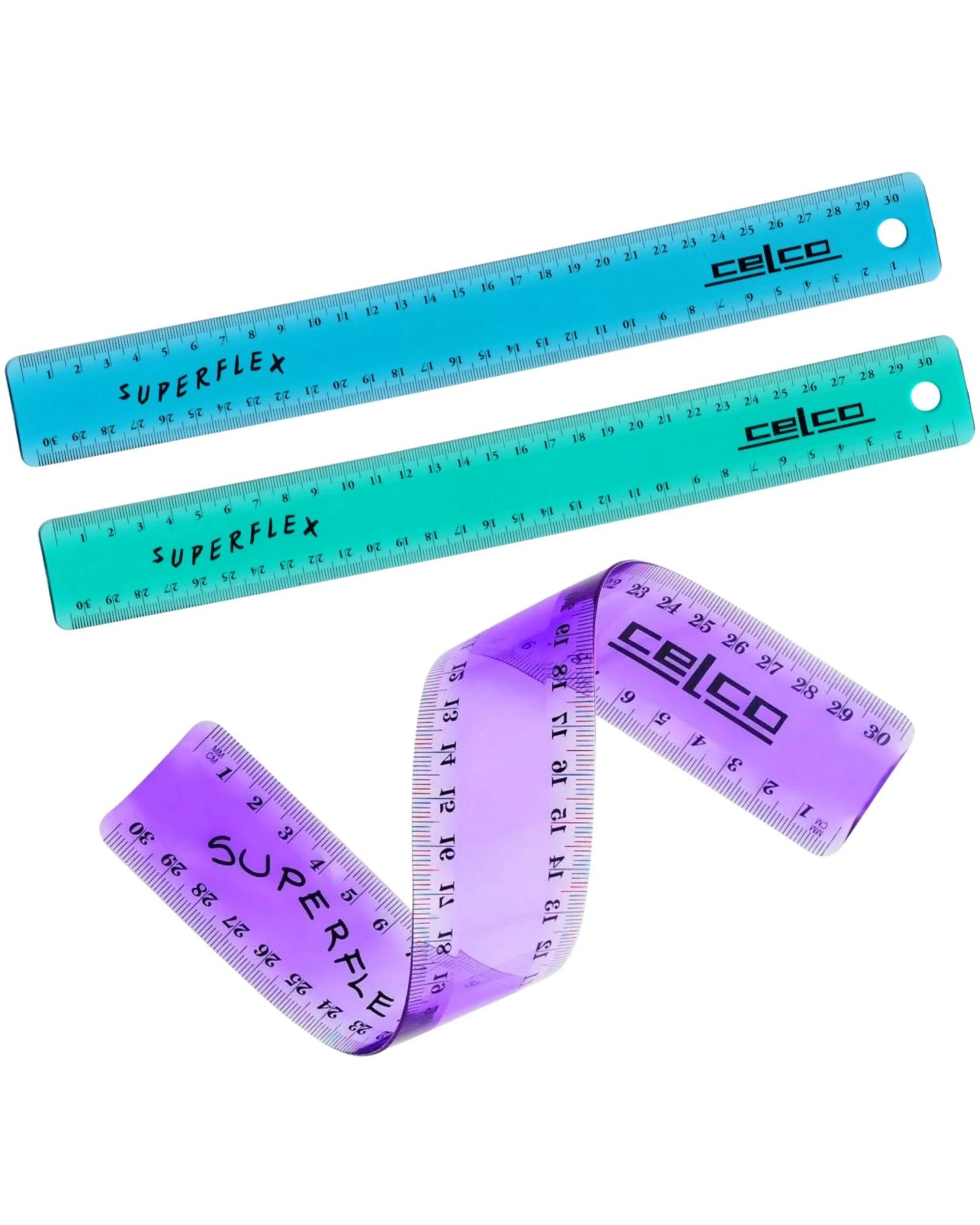 1 JTC Celco Superflex 30cm Ruler Colour - Assorted, 1 of 3