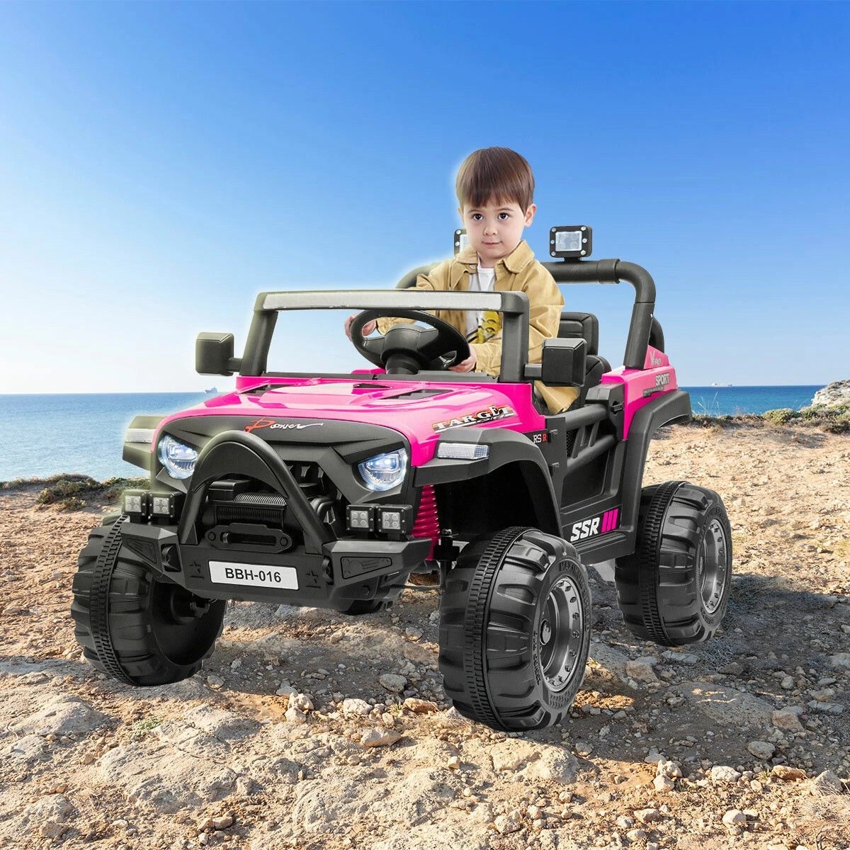 3 Kidbot Electric Ride On Car Kids Vehicle Toy Childrens Off Road, 3 of 4