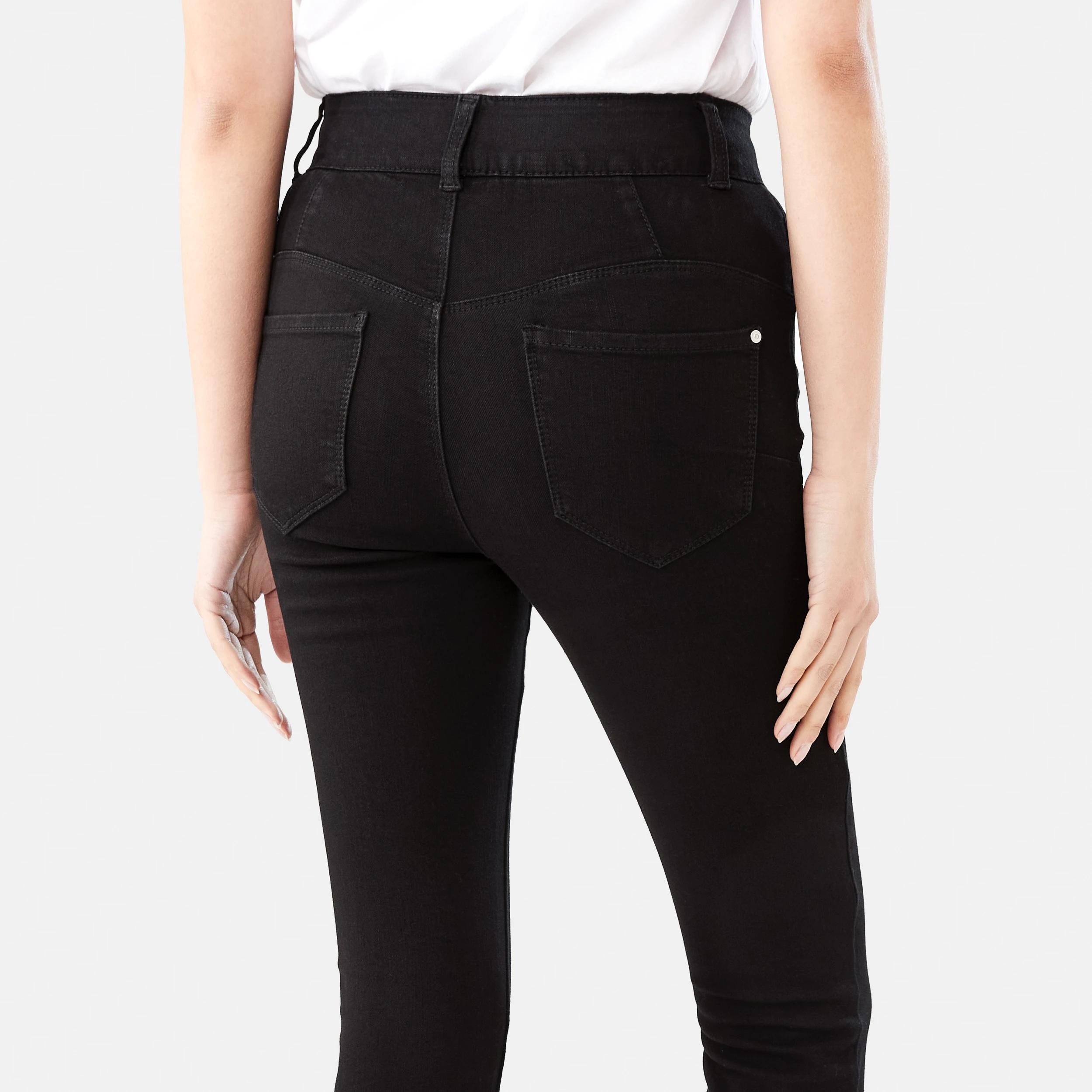 8 Shapewear Jeans BLACK WASH, 8 of 9