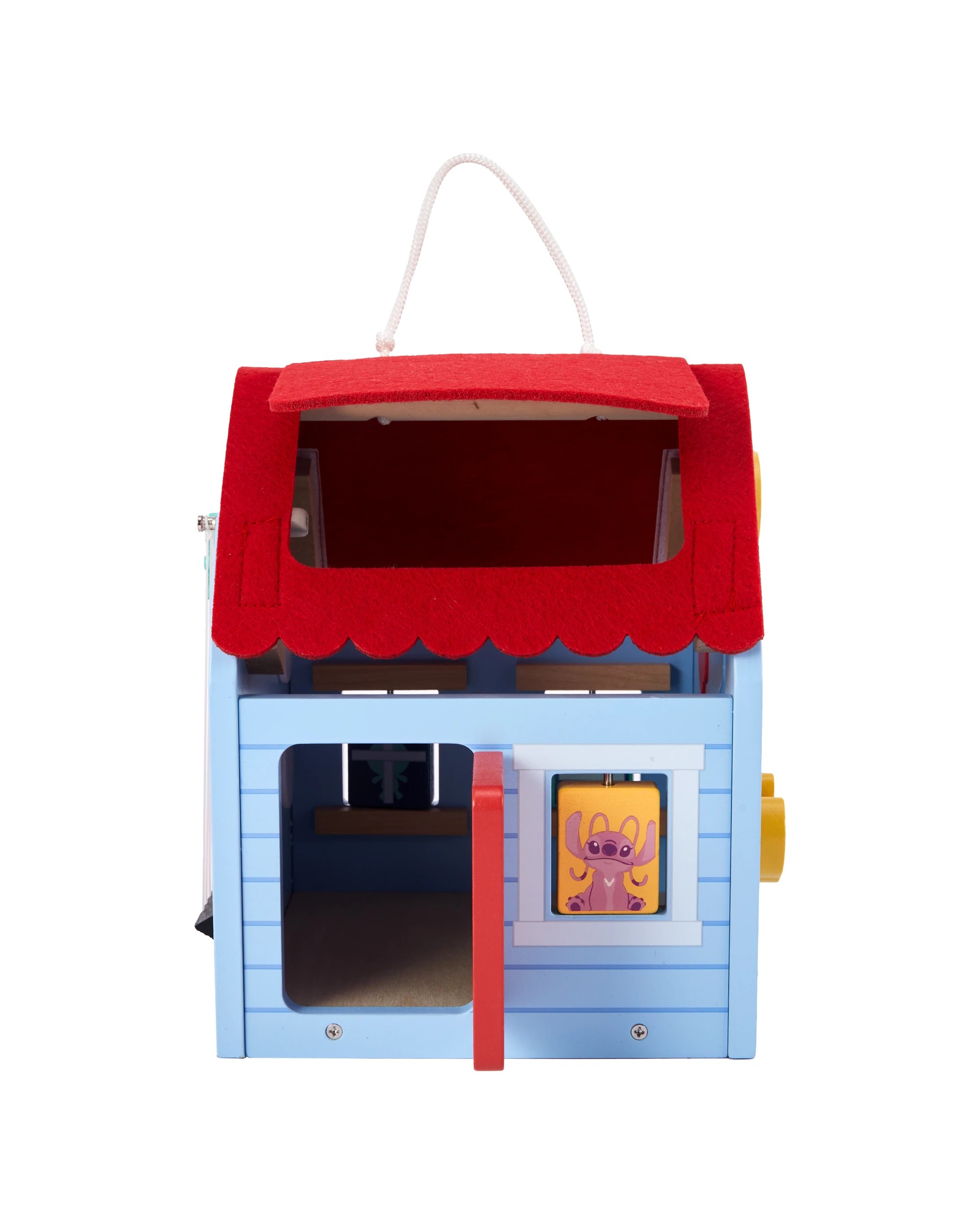 3 Disney Wooden Toys Stitch Activity House Playset, 3 of 7