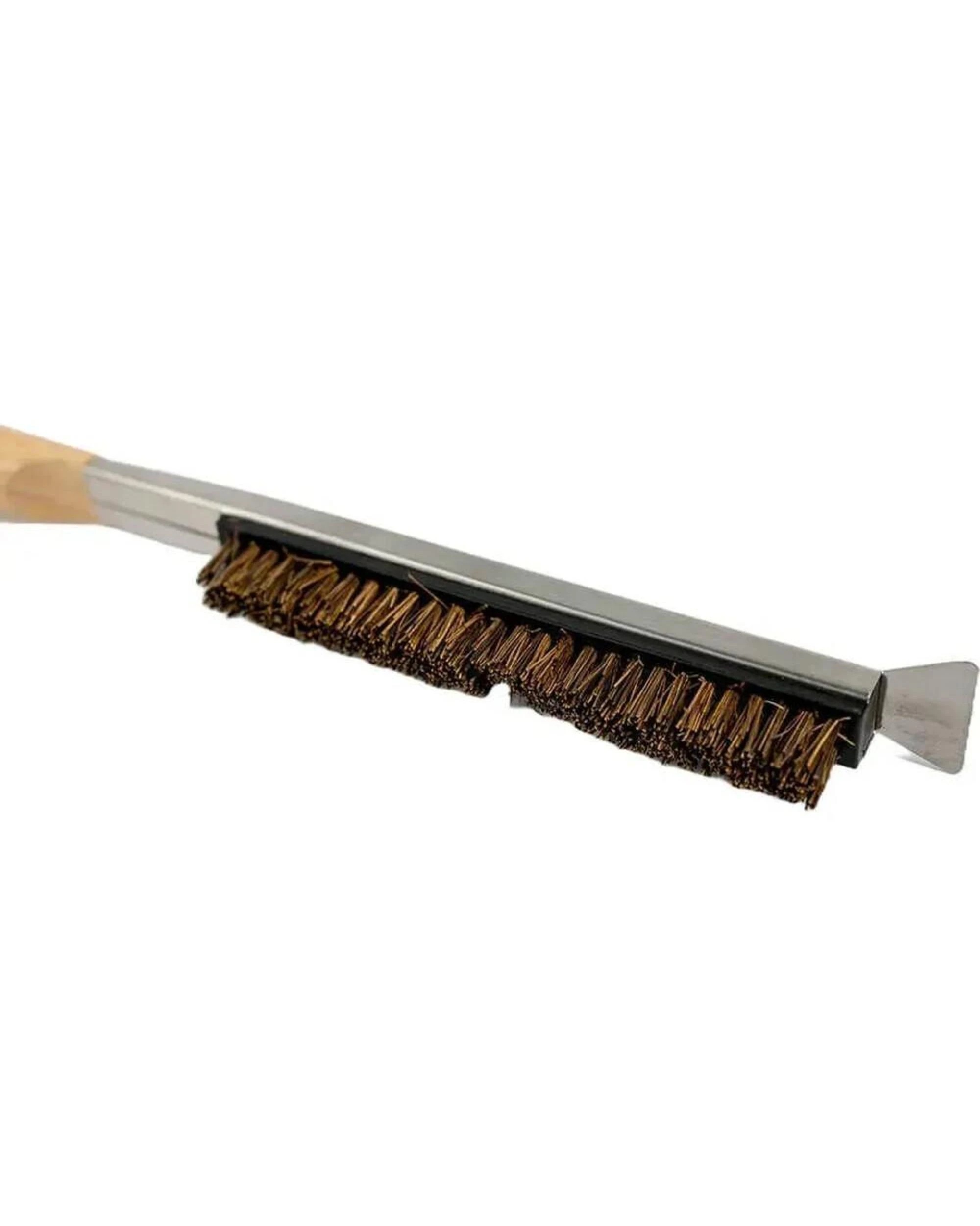 1 Flaming Coals Natural Fibre Pizza Oven Brush - Stone Cleaning Brush, 1 of 10