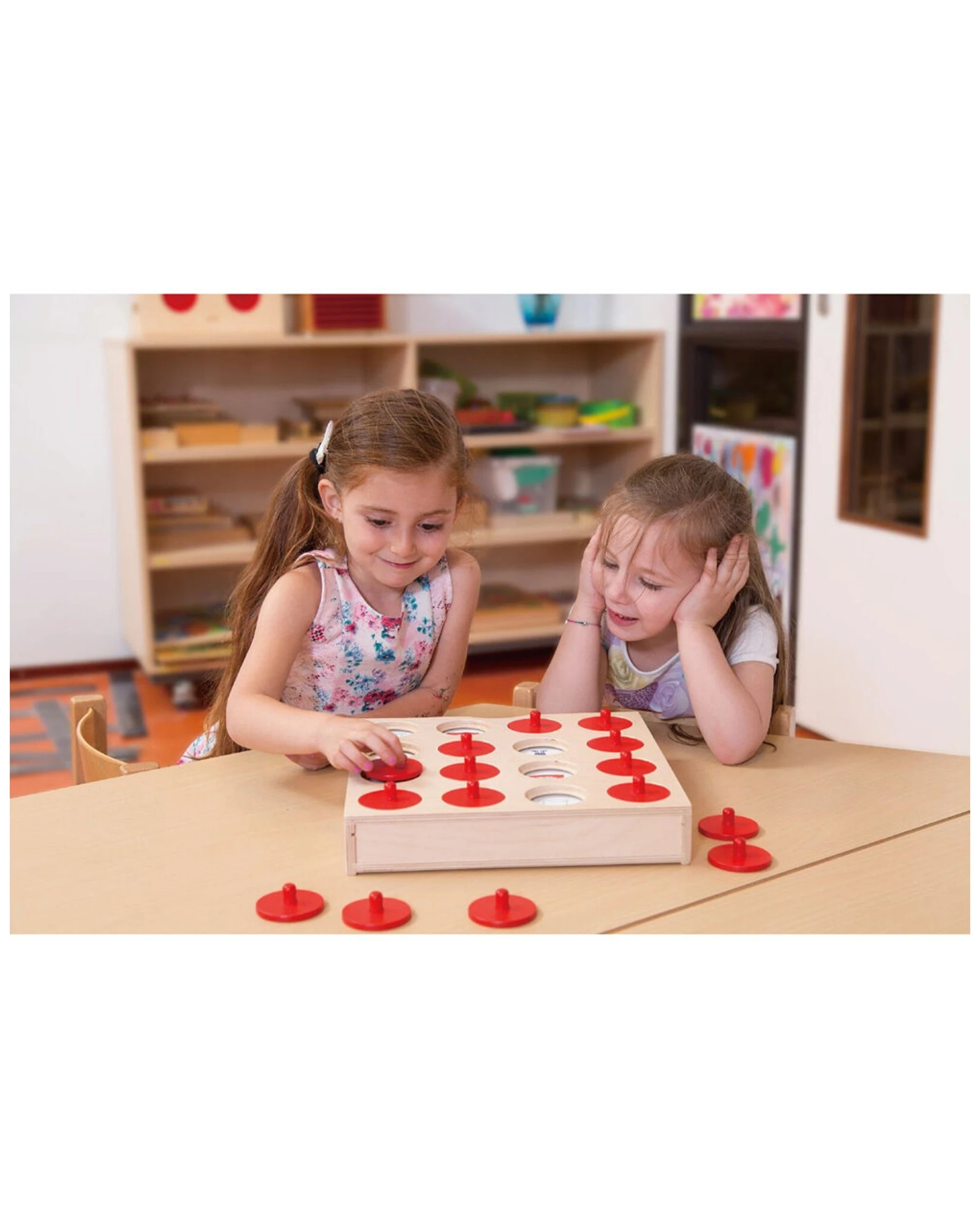 1 EDUCO Search And Find Memory Cognitive Development Puzzle - Memory Puzzle - Red, 1 of 3