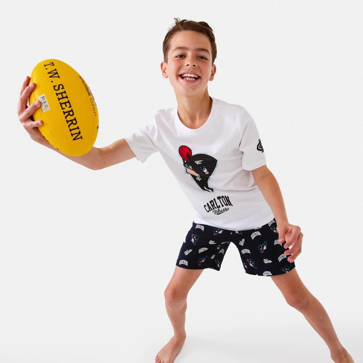 5 Active Kids AFL Pyjama Set Carlton, 5 of 10