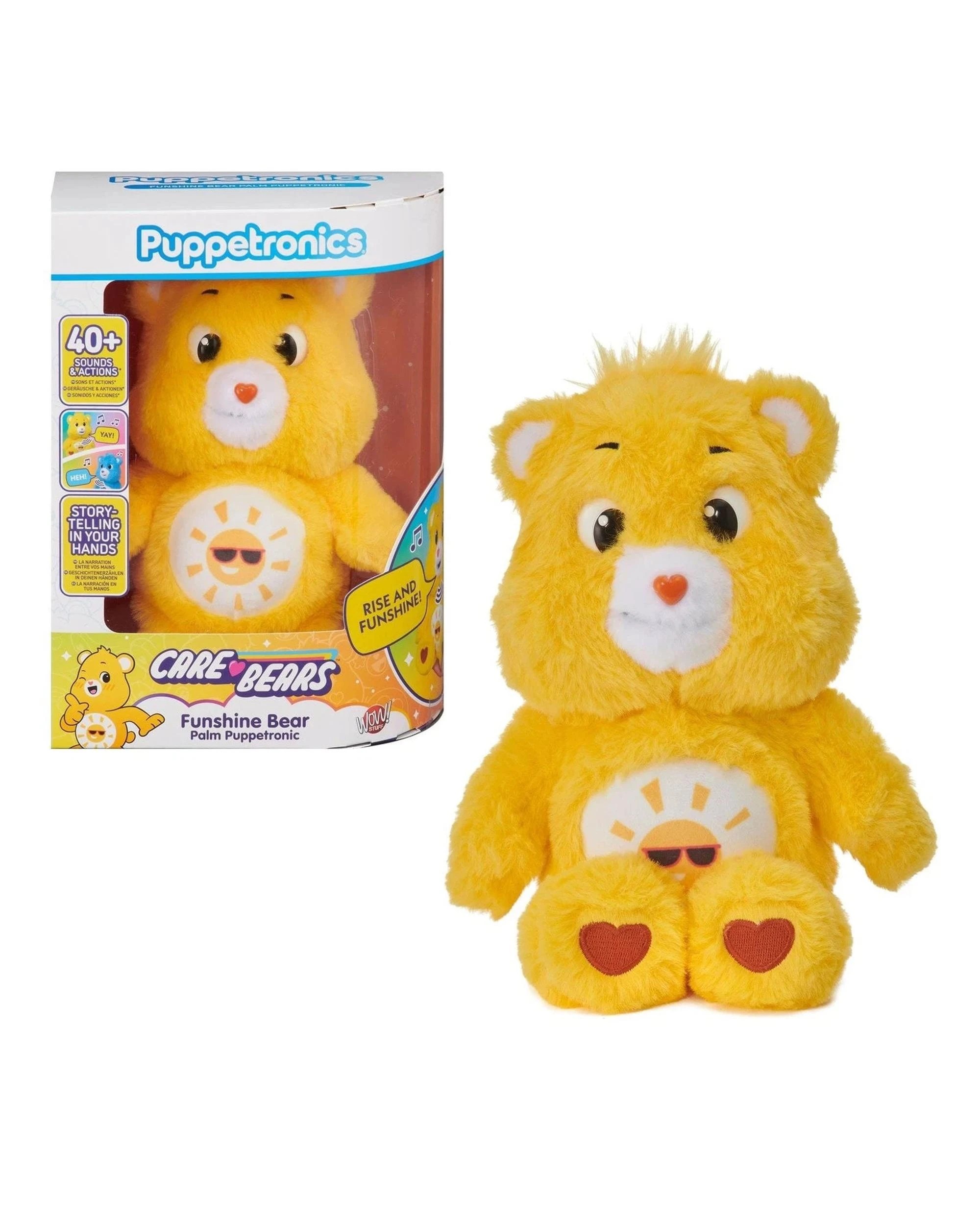 1 Puppetronics Care Bears Funshine Bear Palm Puppetronic, 1 of 1
