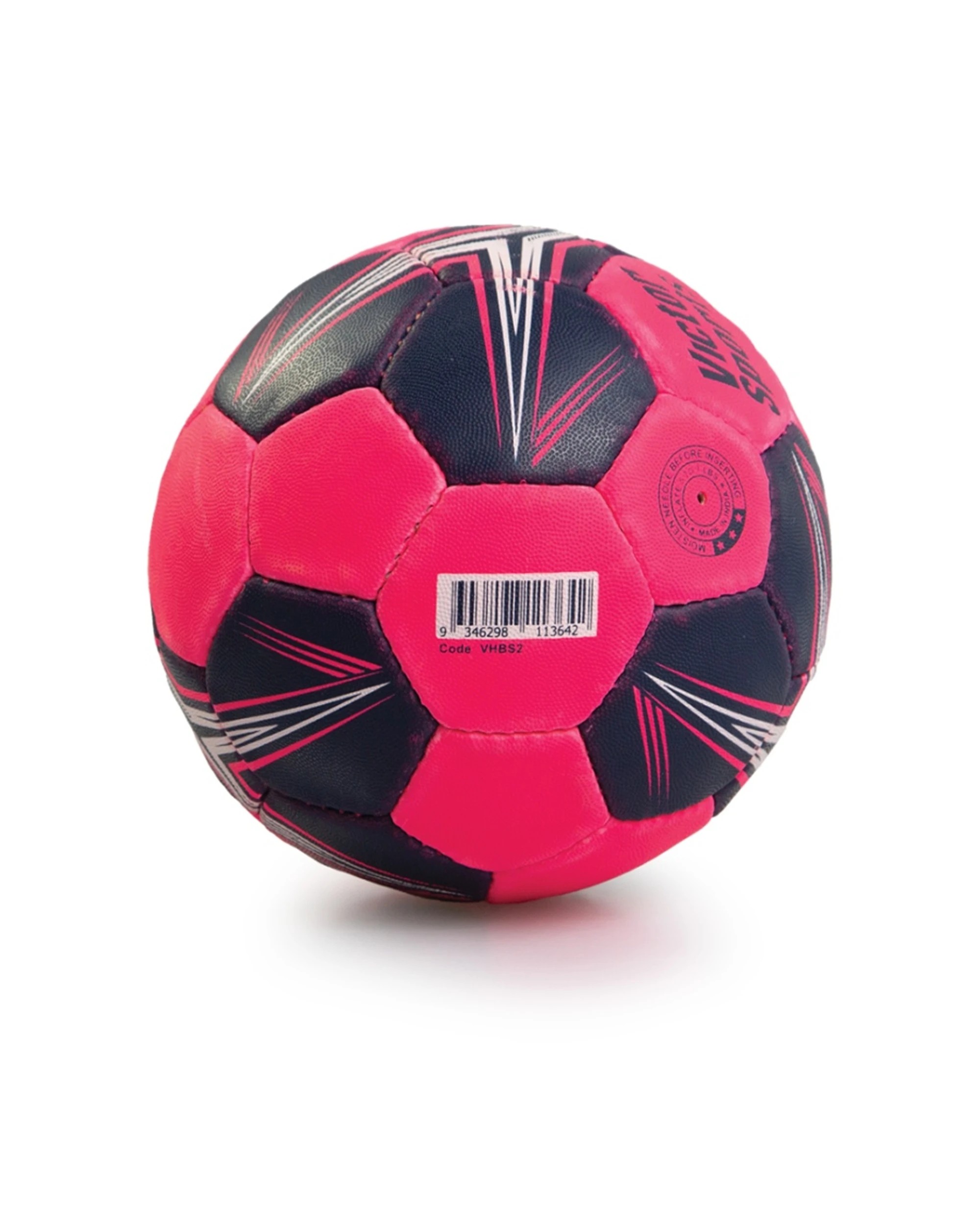 2 Victor Sports Handball Synthetic Official Weight Soft Touch Size 2 - Pink, 2 of 3