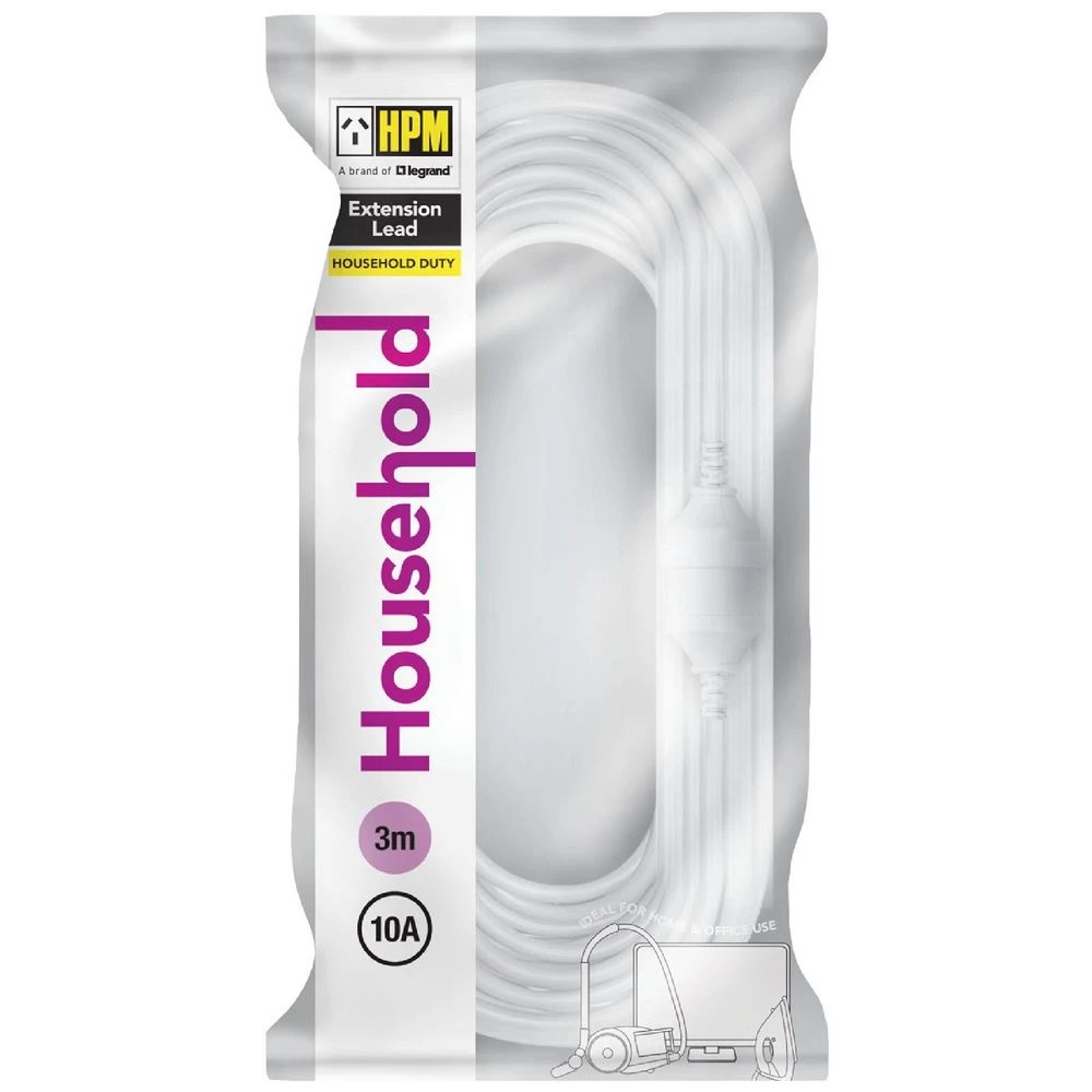 1 HPM Household Duty Extension Lead 3m, 1 of 1