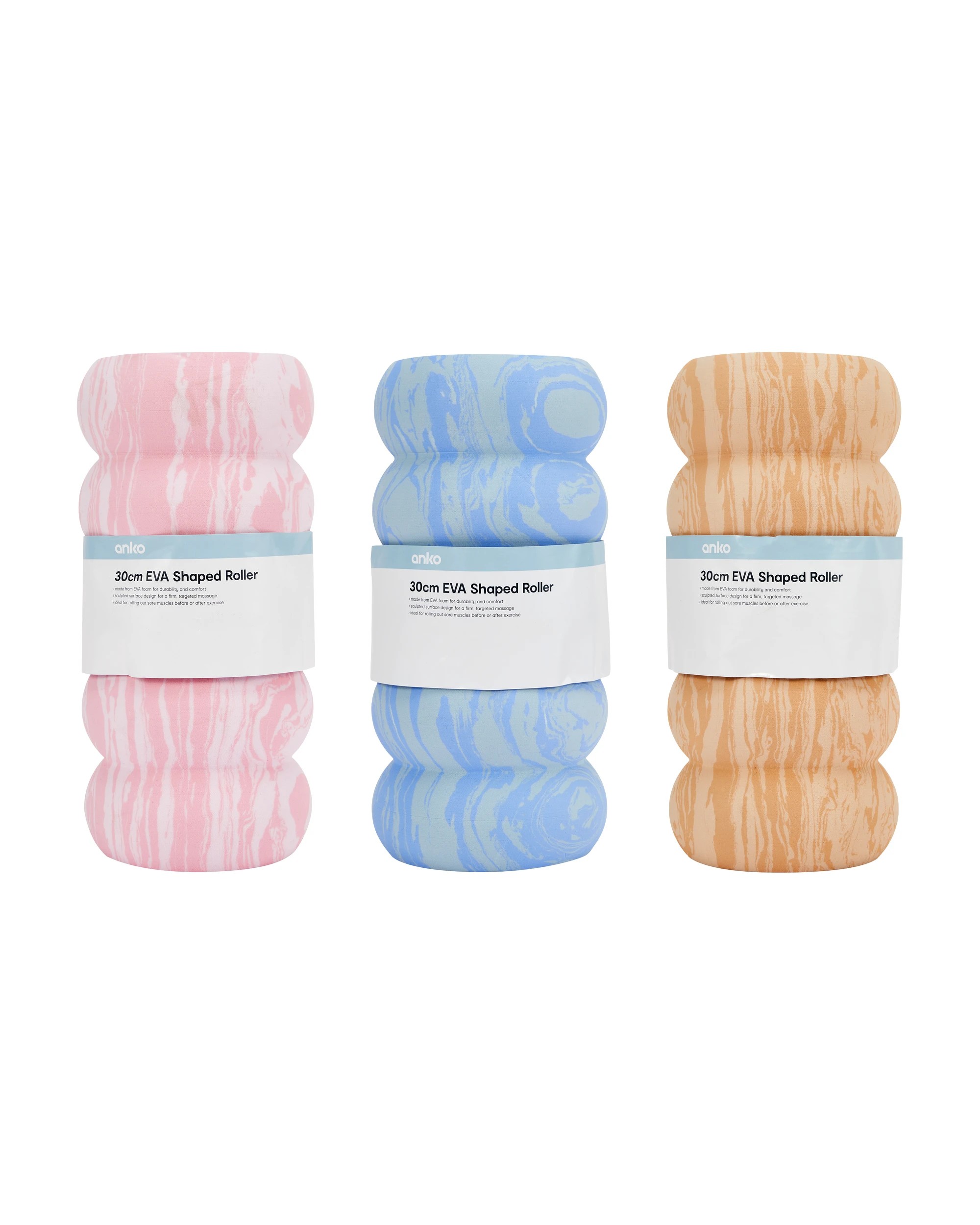 4 30cm EVA Shaped Roller - Assorted, 4 of 4