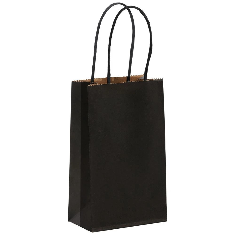 1 Otto Kraft Bags Micro Black 5 Pack, 1 of 2