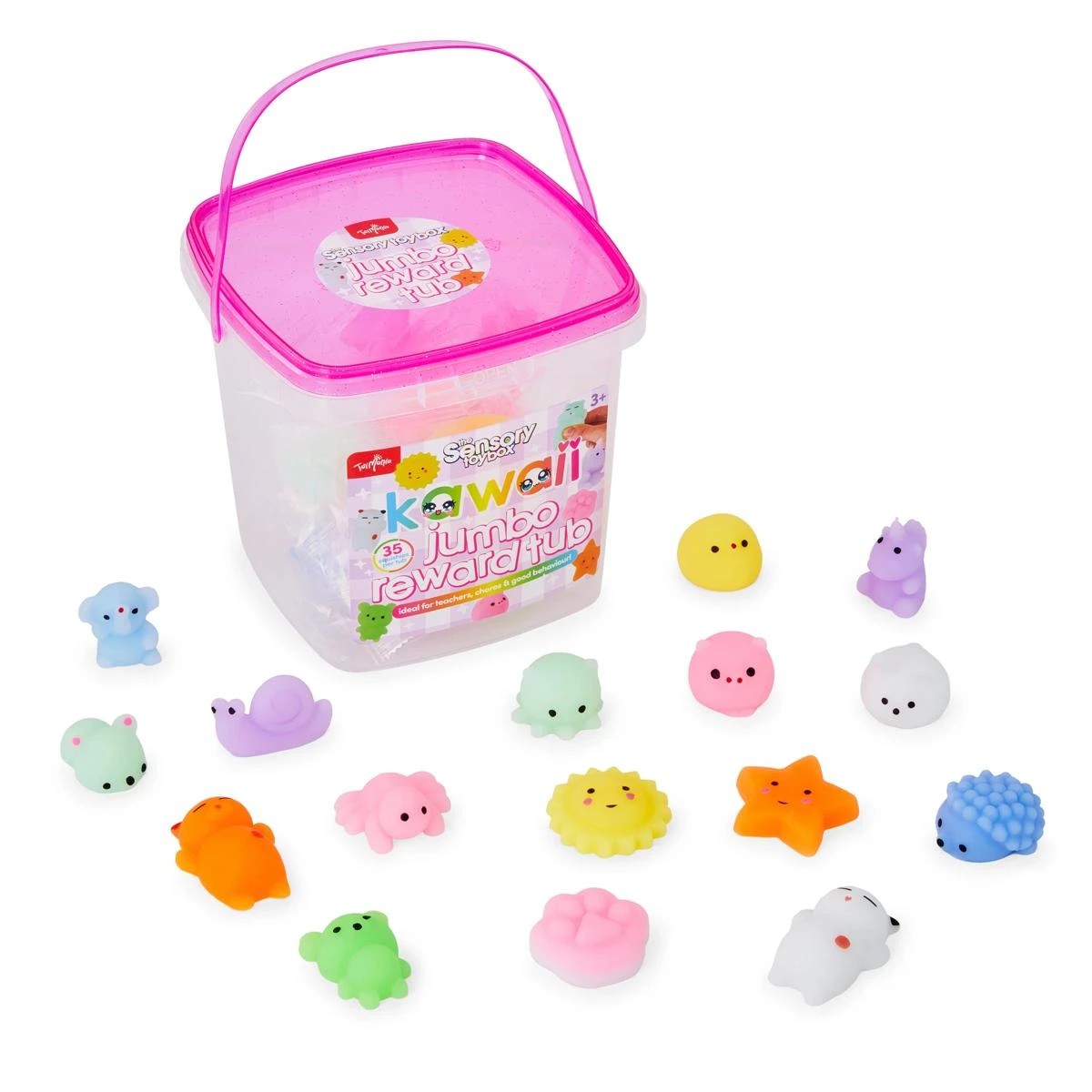 3 ToyMania Sensory Toy Box Kawaii Jumbo Reward Tub, 3 of 3