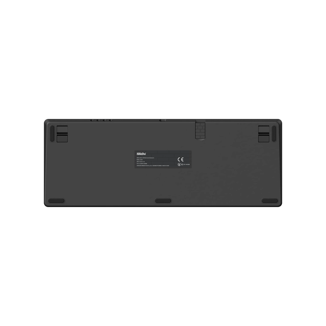 4 8BitDo Retro 108 Wireless Mechanical Keyboard - N Edition - Grey, 4 of 10