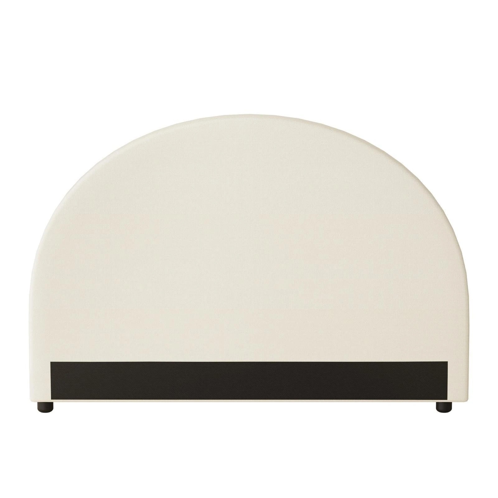 6 Oikiture Bed Head Double Size Headboard Bedhead
 - Beige, 6 of 9
