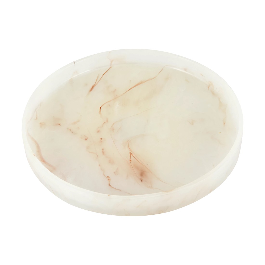 1 White Onyx Look Decor Tray, 1 of 5