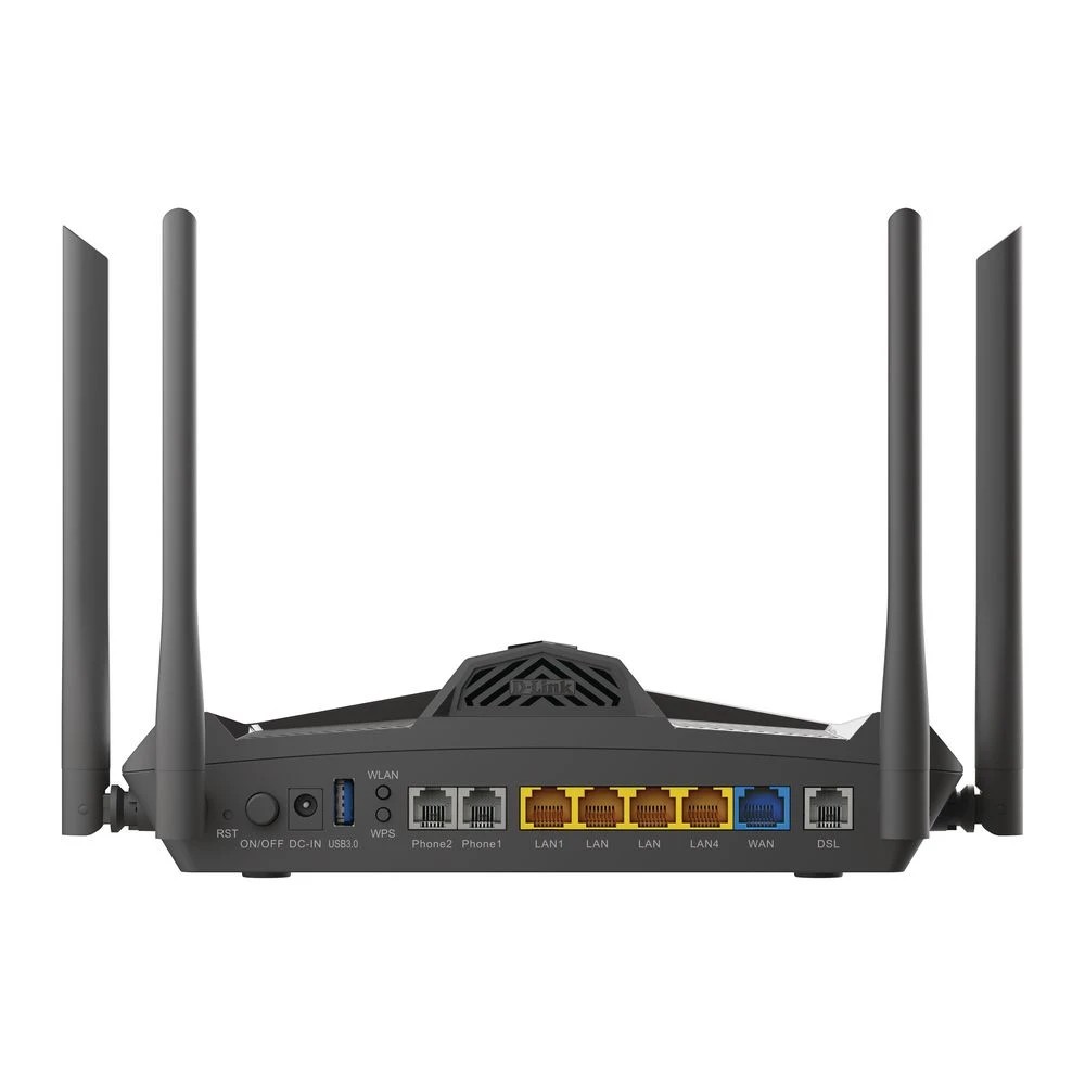 3 D-Link AX1800 WiFi 6 VoIP Modem Router, 3 of 5