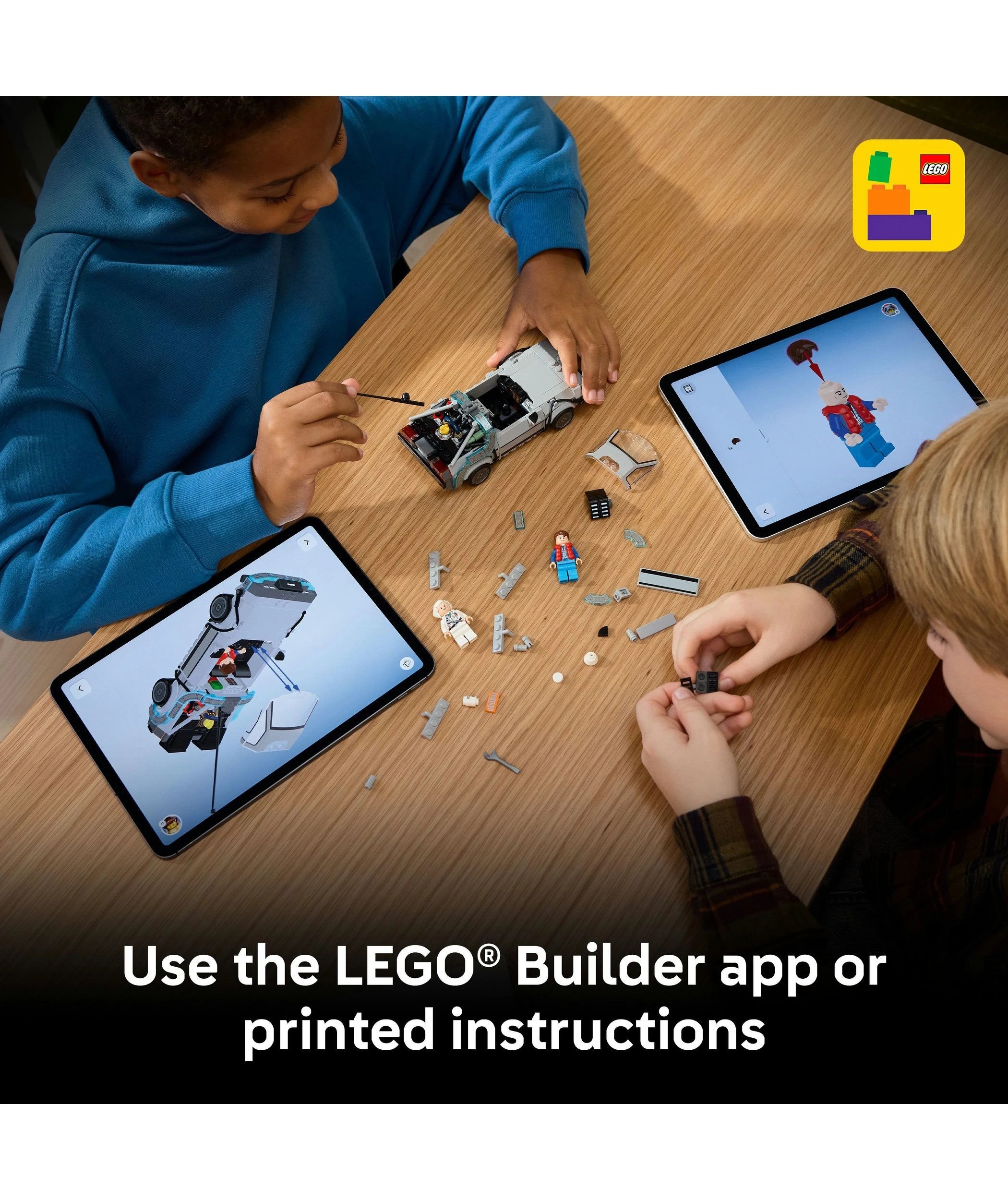 7 LEGO Speed Champions Time Machine from Back to the Future 77256, 7 of 10