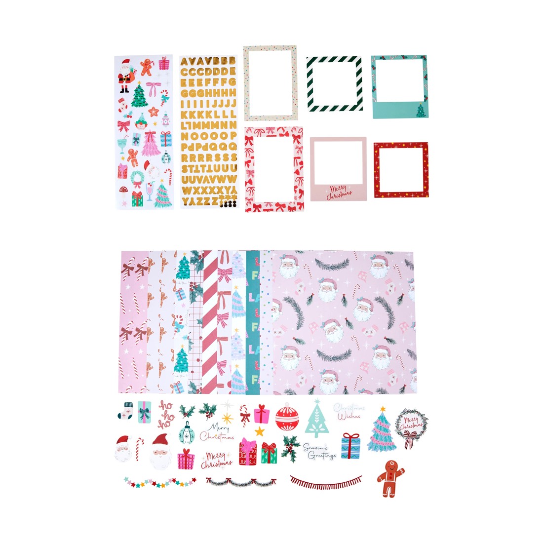 2 Christmas Paper Crafting Kit, 2 of 3