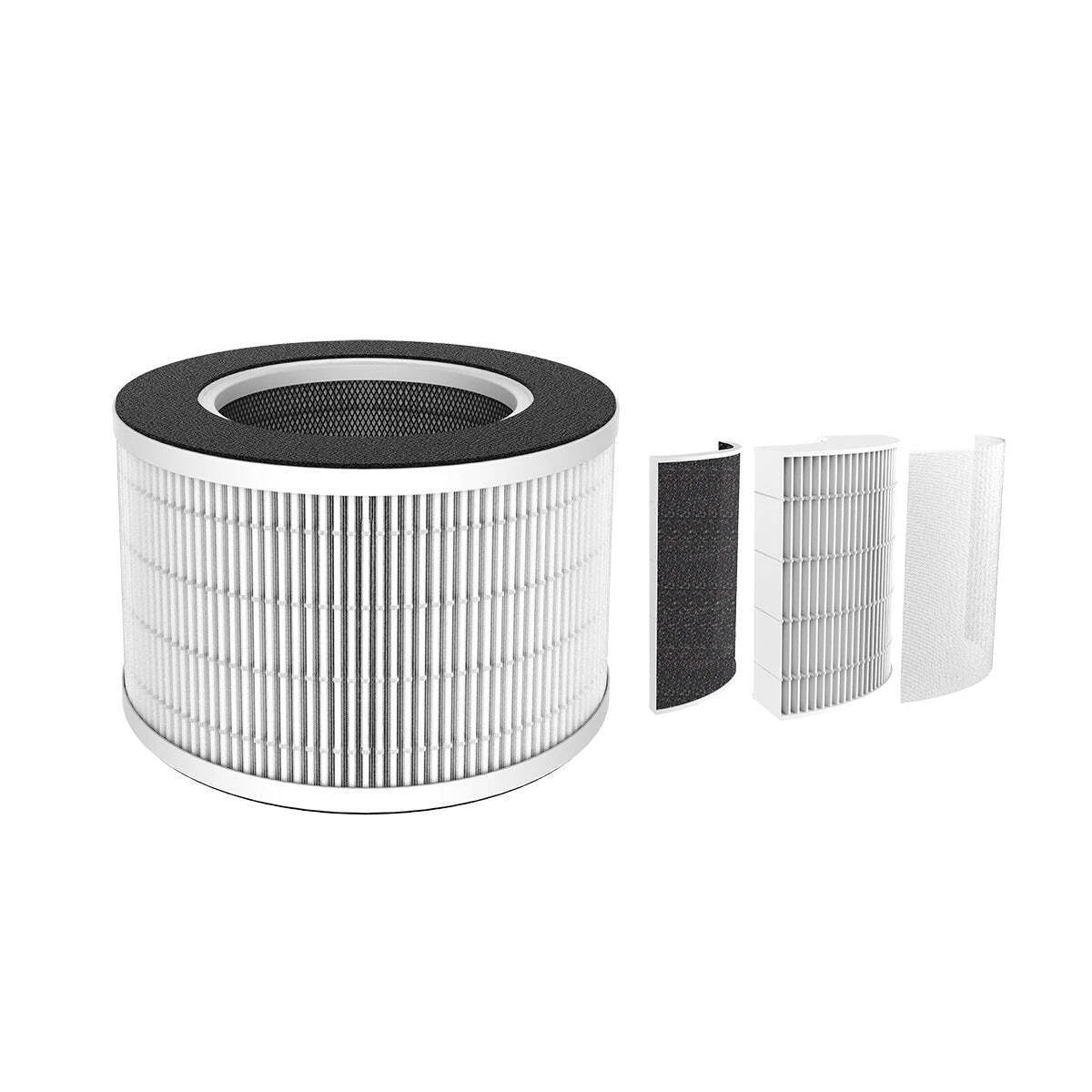 2 Lenoxx Air Purifier HEPA Filter Replacement Part - 16.2cm x 12.6cm, 2 of 2
