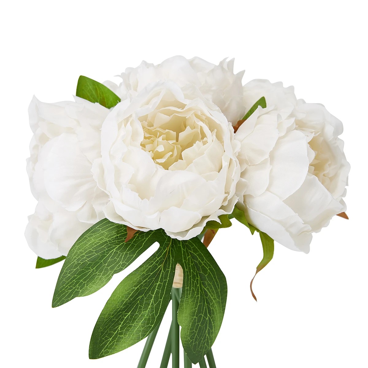 4 Artificial Peonies Bunch - Assorted, 4 of 8