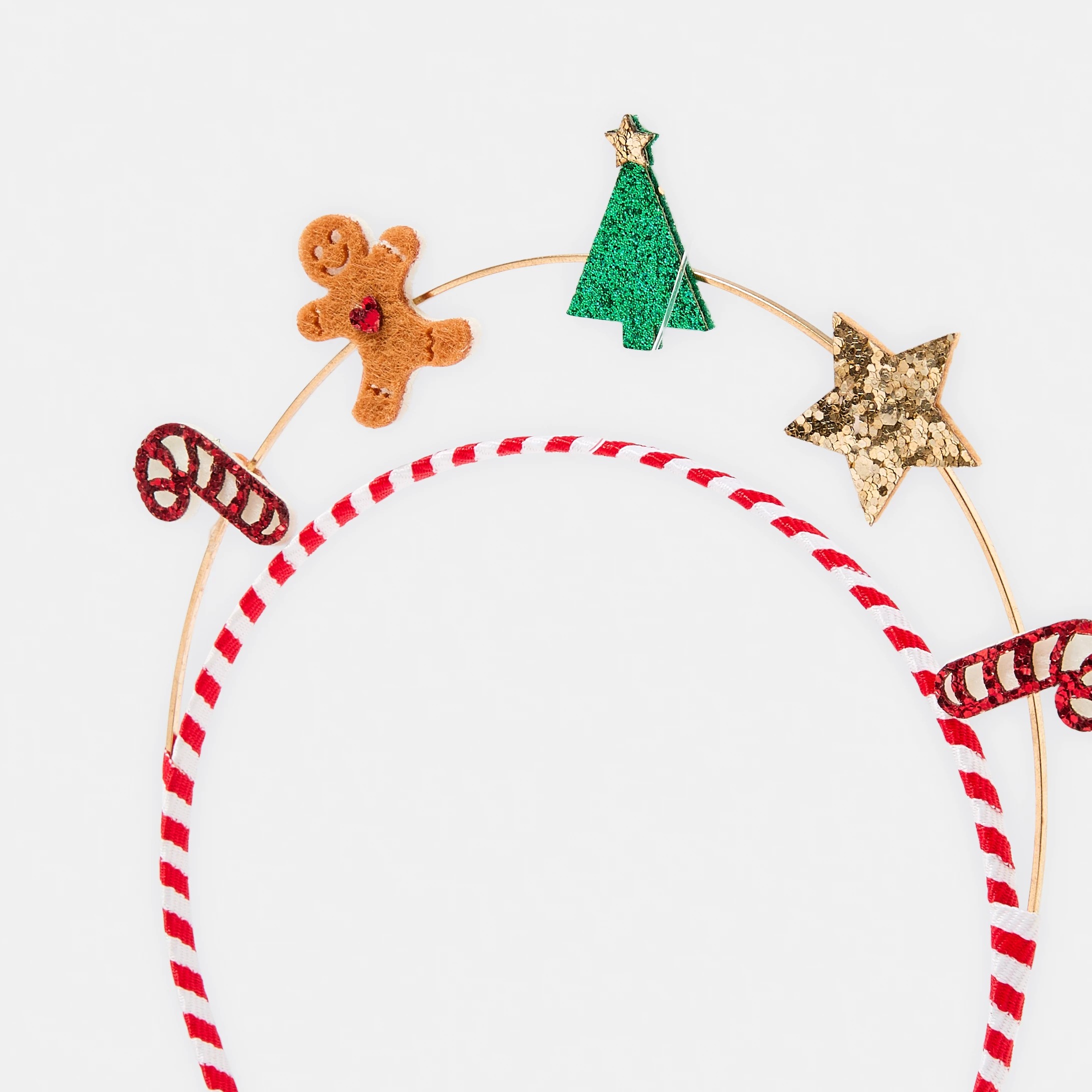 2 Christmas Candy Cane Headband, 2 of 4