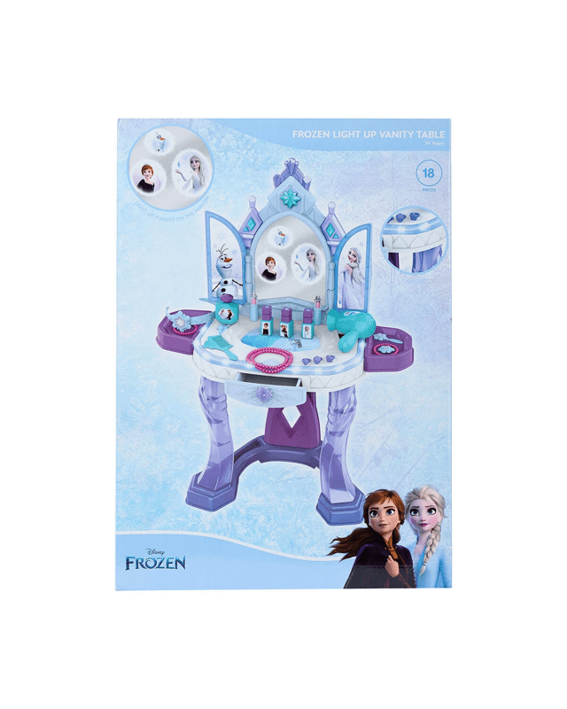 18 Piece Disney Frozen Light Up Vanity T