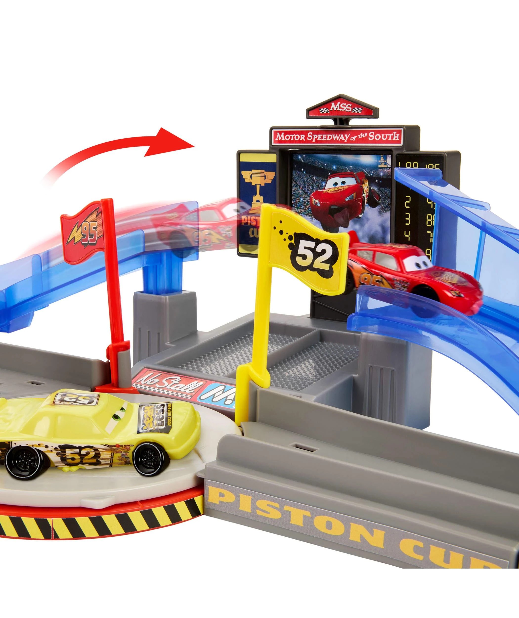 5 Disney and Pixar Cars Piston Cup Stunting Speedway Playset - Multi, 5 of 5