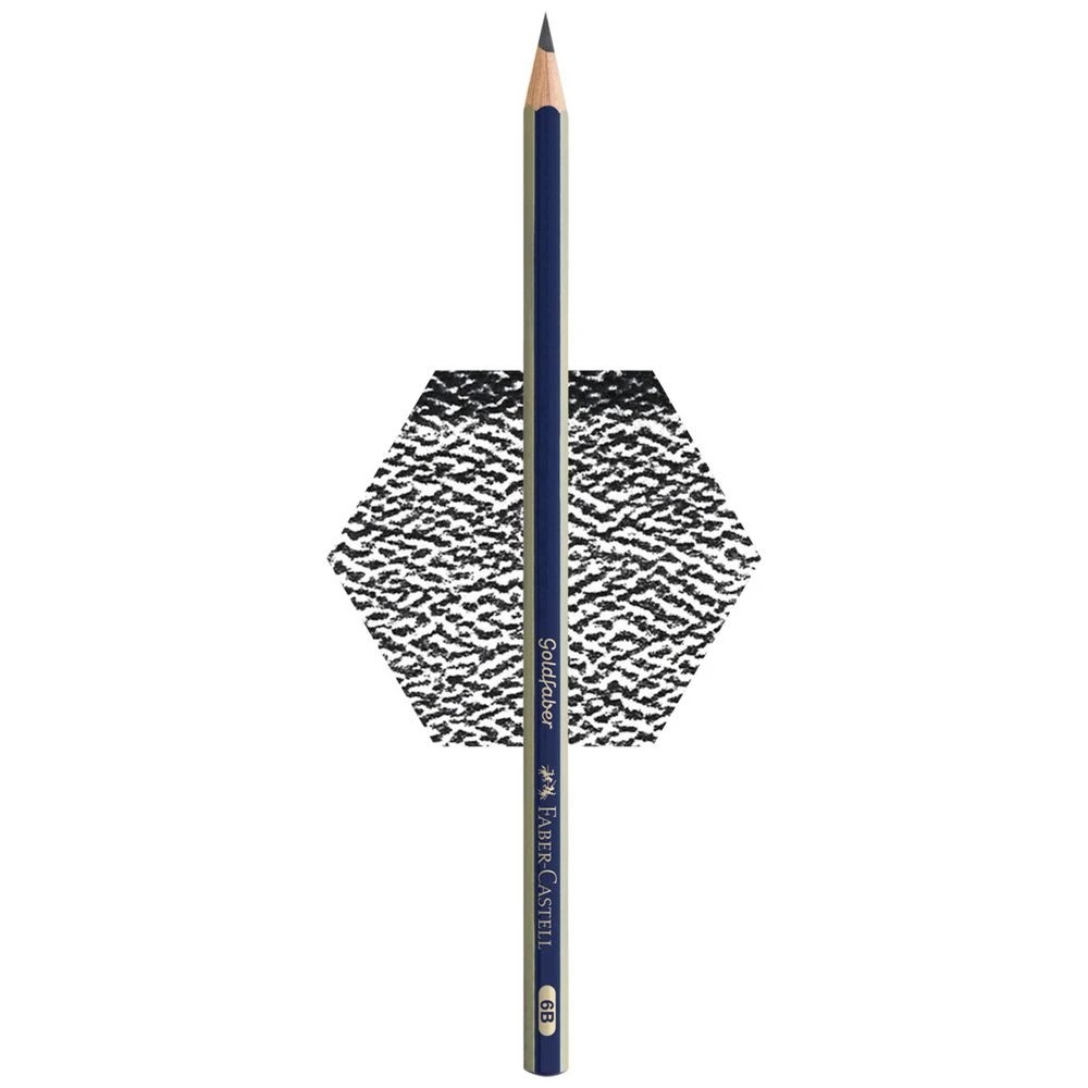 3 Faber-Castell Goldfaber Graphite Pencil 6B, 3 of 7