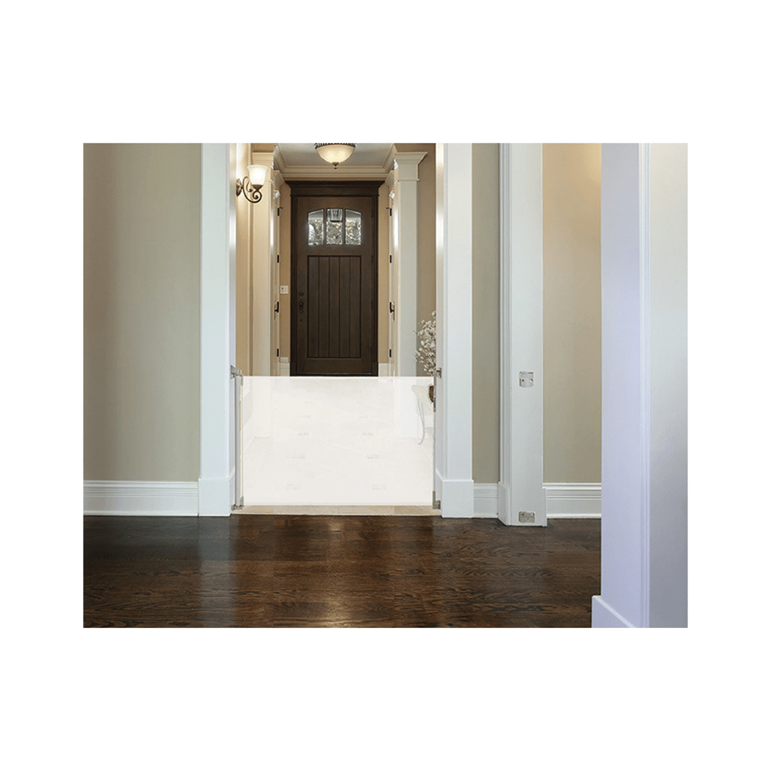 2 Dreambaby Retractable Safety Gate Indoor Outdoor For Children And Pets.
 - White, 2 of 6