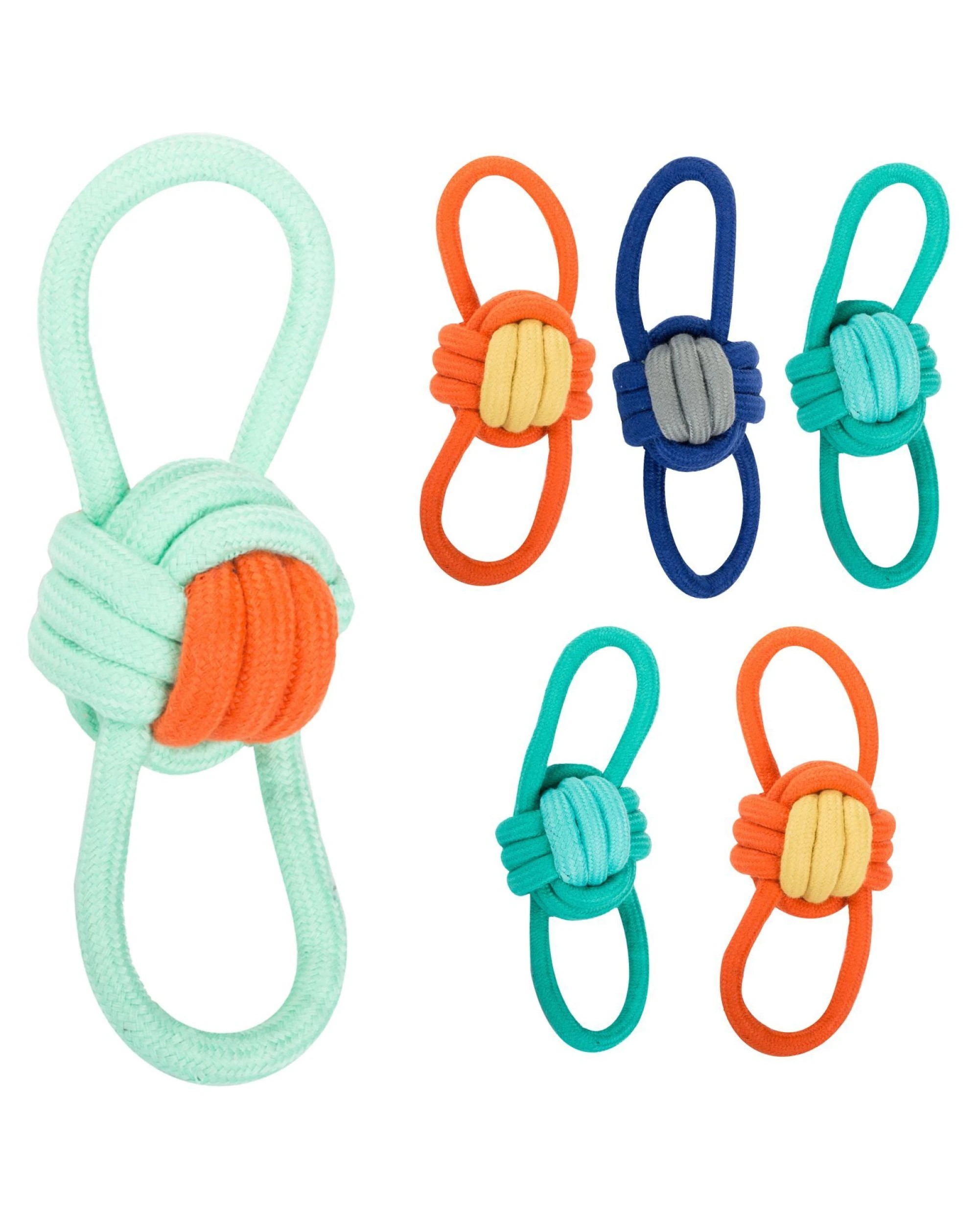 1 BR Pets Heavy Duty Rope Dog Toy for Tug of War and Chewing, 1 of 9