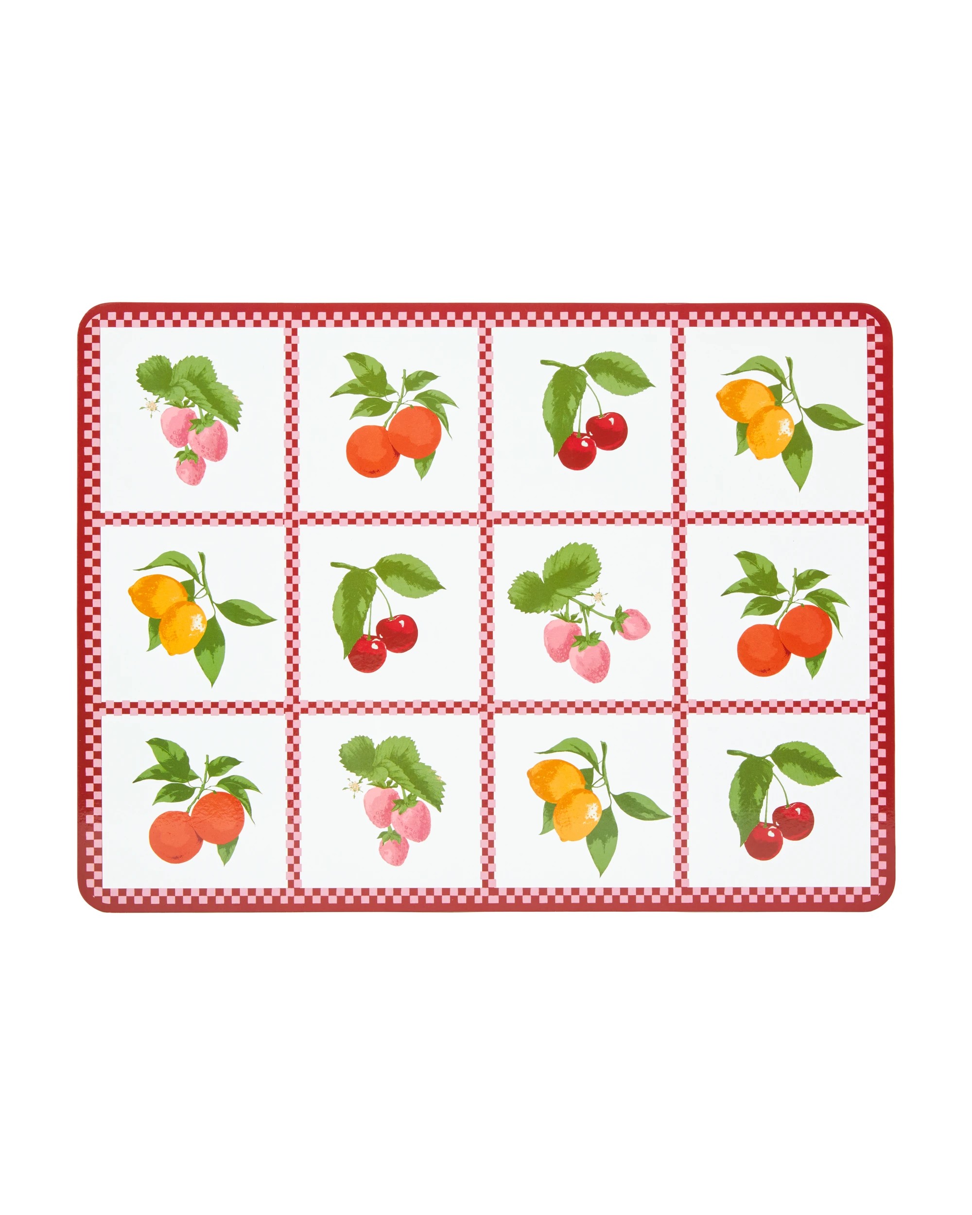 1 Fruit Corkback Placemat, 1 of 3