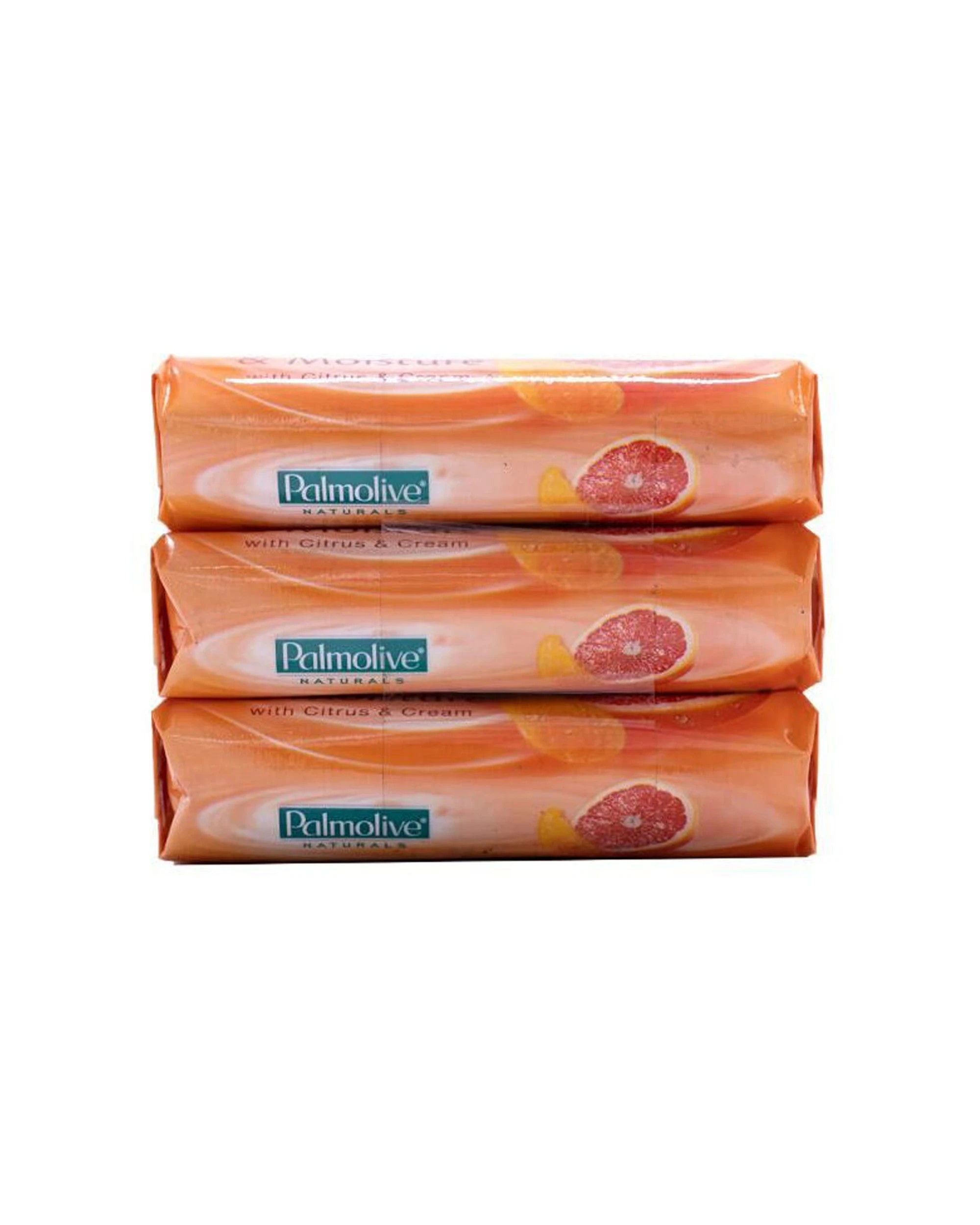 4 Palmolive 3pc Naturals Fresh & Moisture With Citrus Soap Bar 80g - Plain, 4 of 5