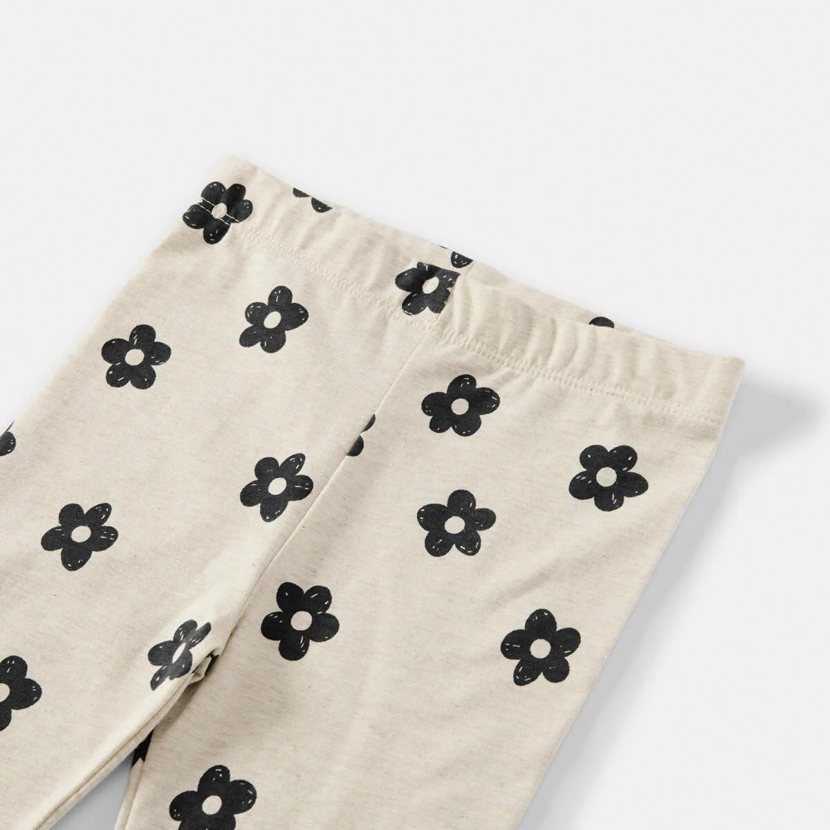 6 3 Pack Leggings Bge Floral, 6 of 8