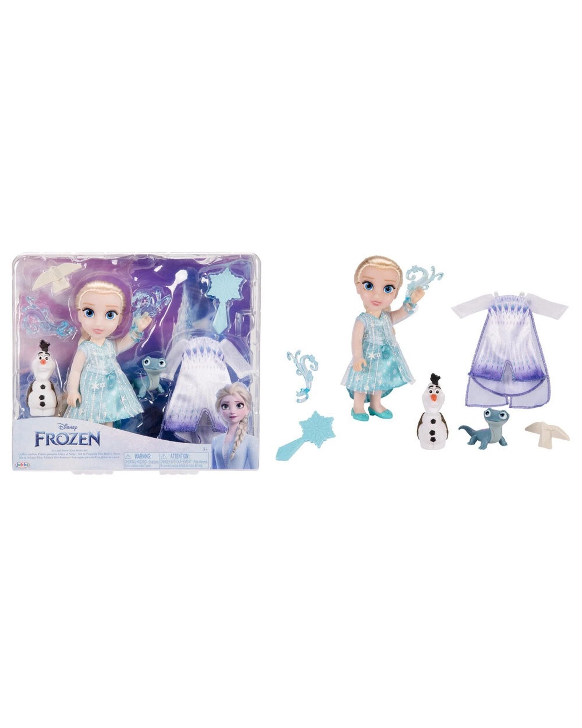 2 Disney Frozen Ice and Snow Elsa Petite Doll Set, 2 of 3