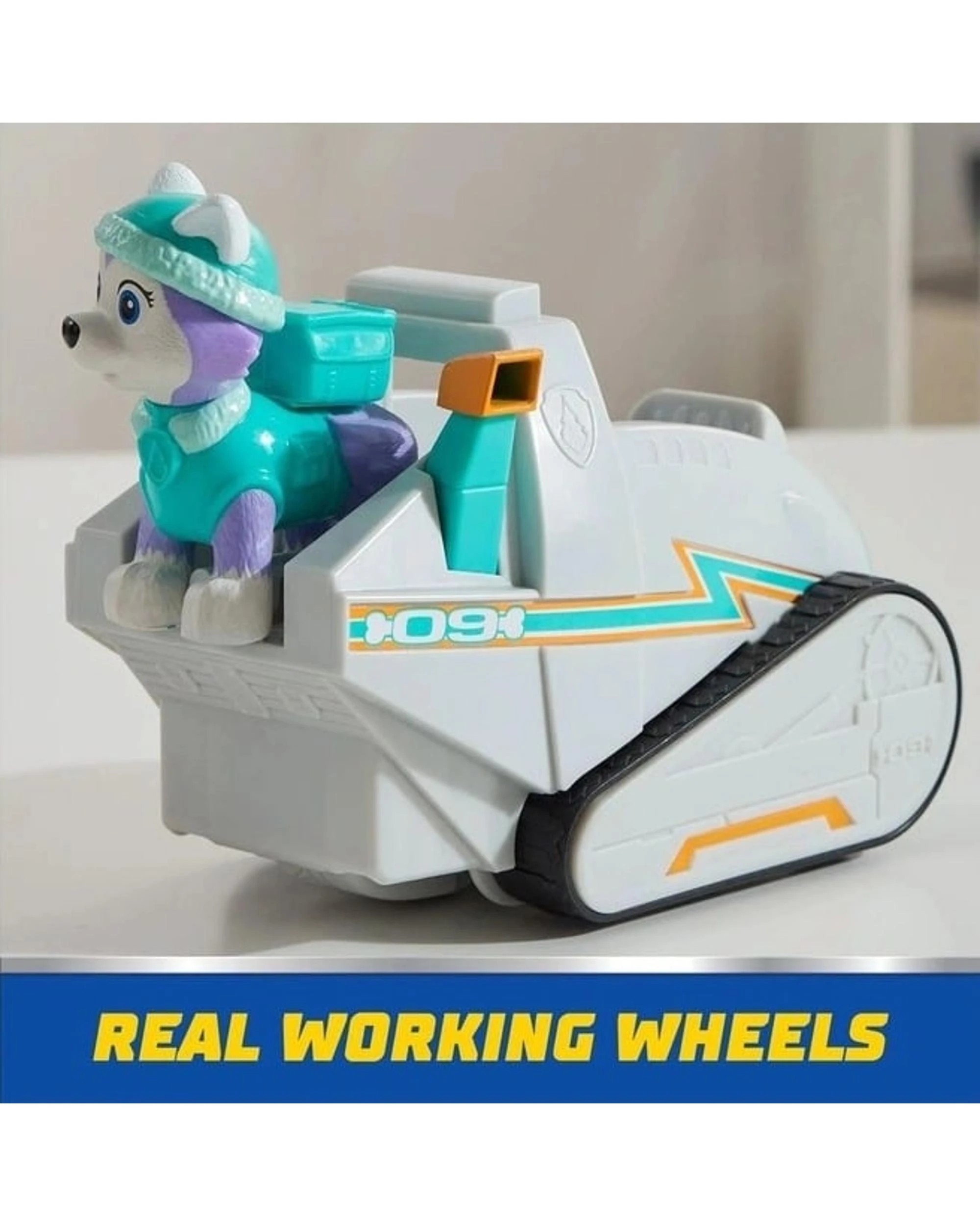 5 Paw Patrol Sustainable Basic Vehicle Everest Snow Plow, 5 of 7