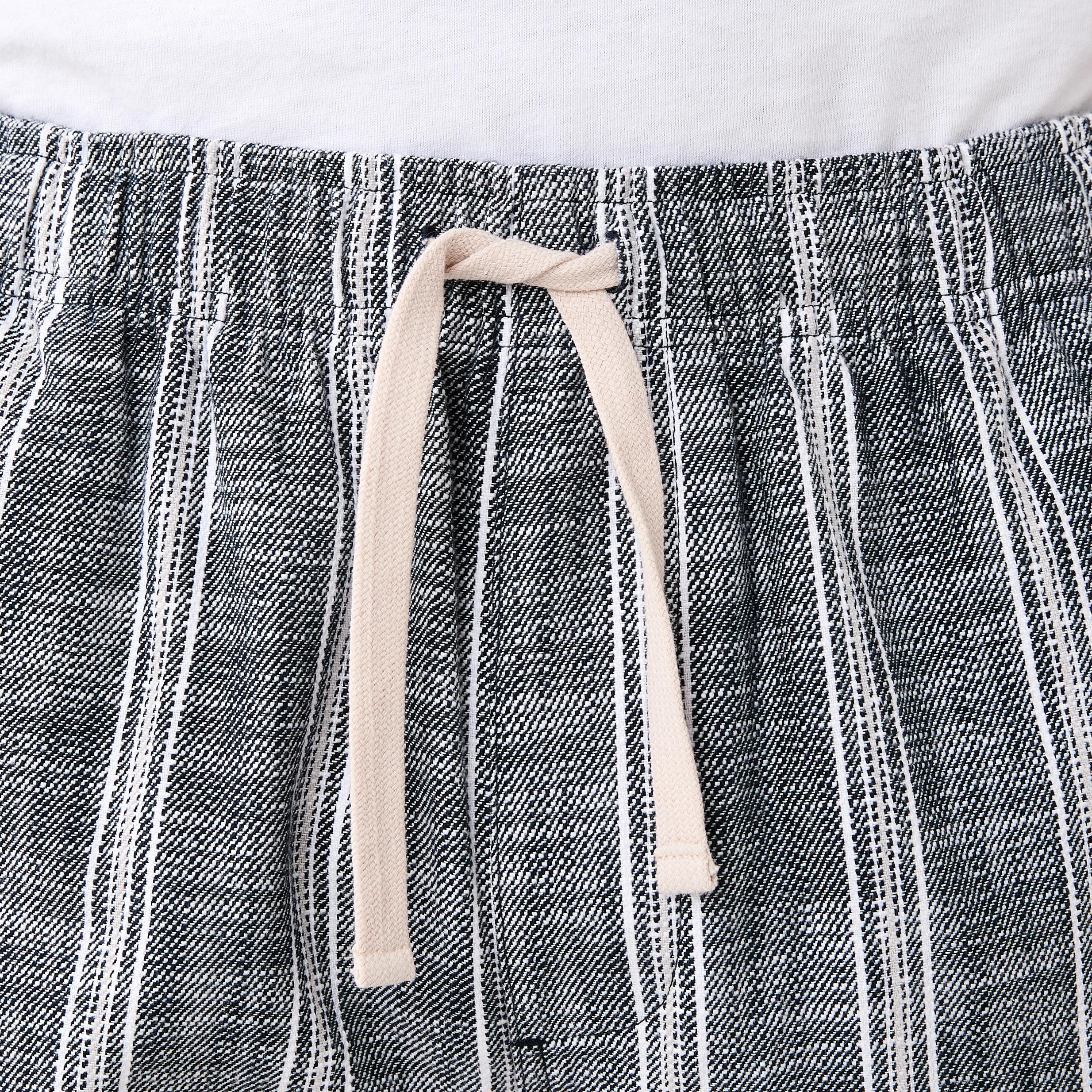 4 Textured Striped Shorts MOON STRIPE SKY CAPTAIN, 4 of 6