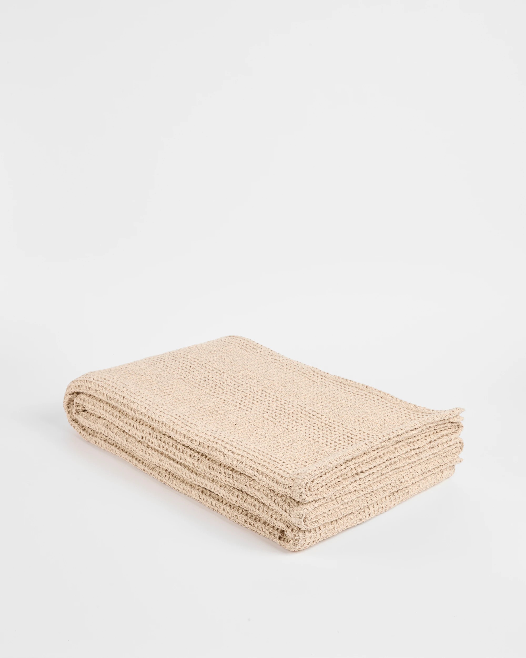1 Target Mason Waffle Blanket - King Bed - Natural, 1 of 2