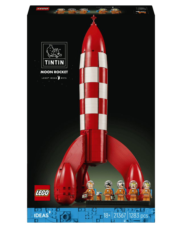LEGO Ideas Tintin Moon Rocket 2