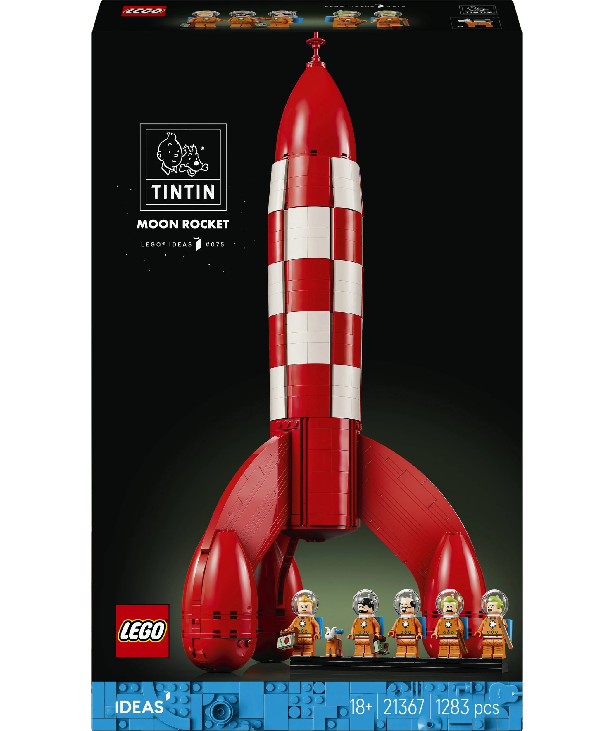 1 LEGO Ideas Tintin Moon Rocket 21367, 1 of 10