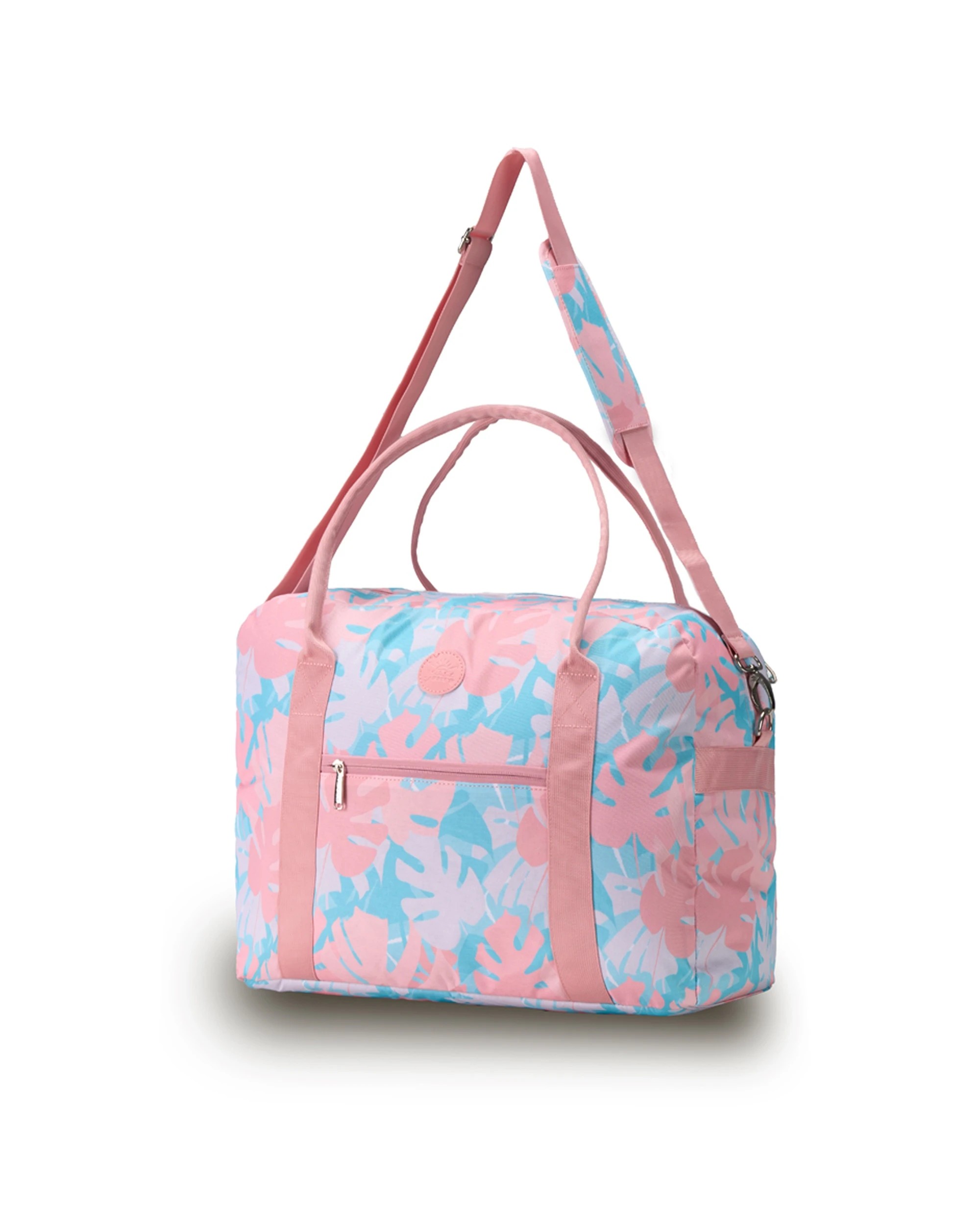 1 Tosca Fashion Onboard Overnight Tote Bag - Pink, 1 of 1
