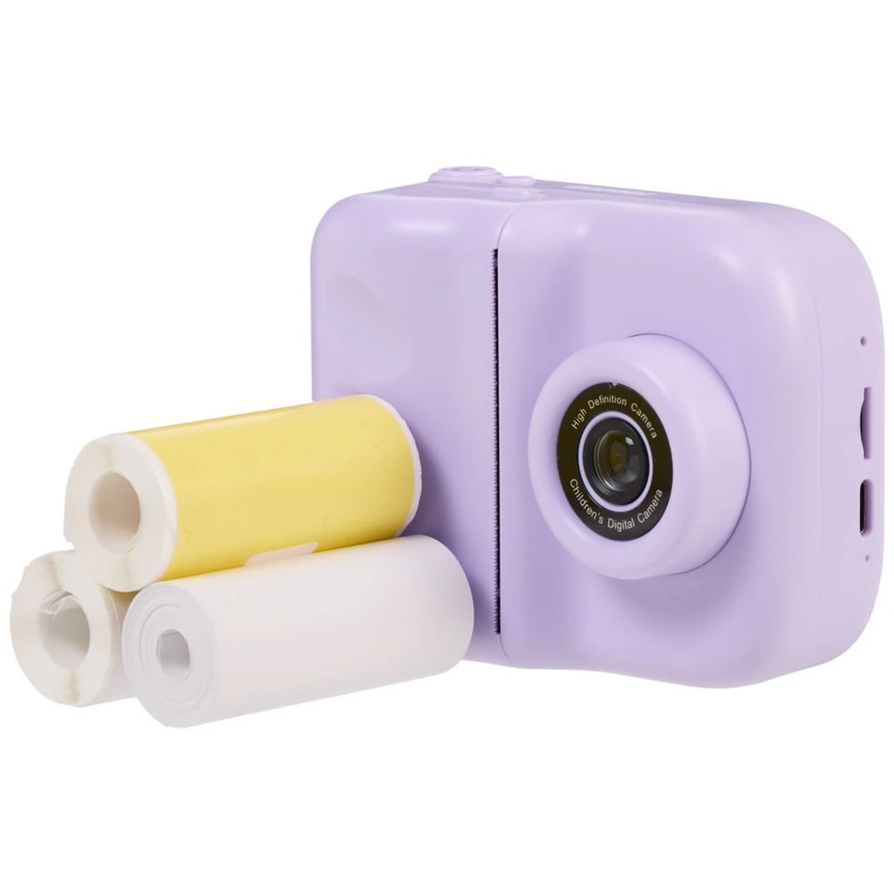 Qudo Kids Instant Print Camera Purple - Kmart