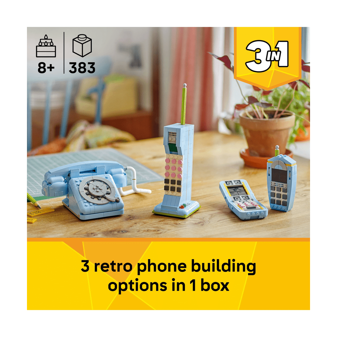 3 LEGO Creator Retro Telephone 31174, 3 of 10