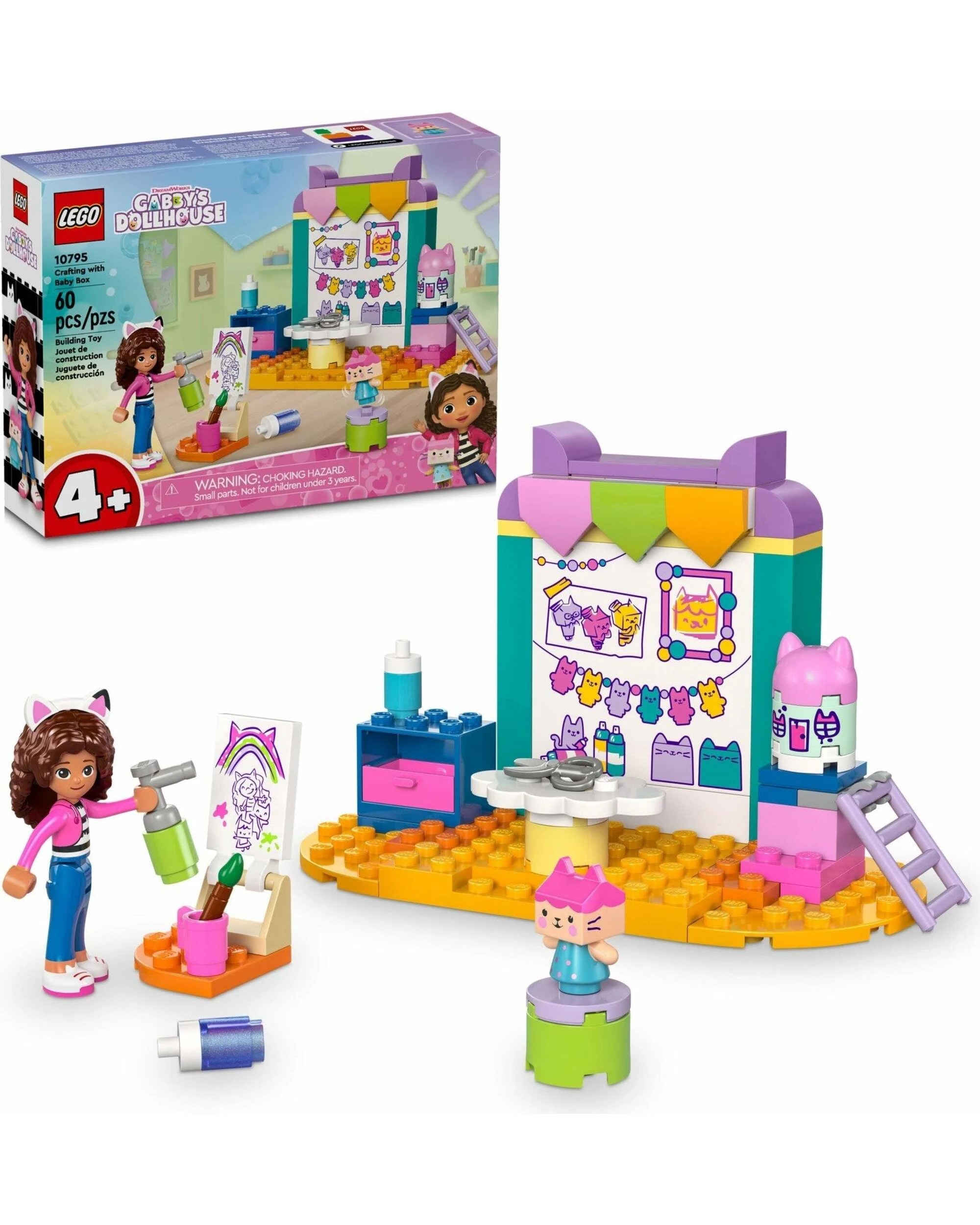 3 LEGO Gabby's Dollhouse Crafting with Baby Box 10794, 3 of 5