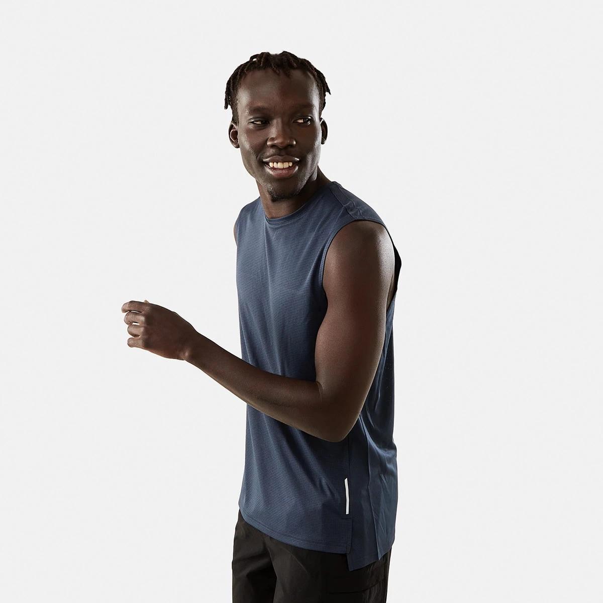 2 Active Mens Performance Muscle NAVY CORE, 2 of 6