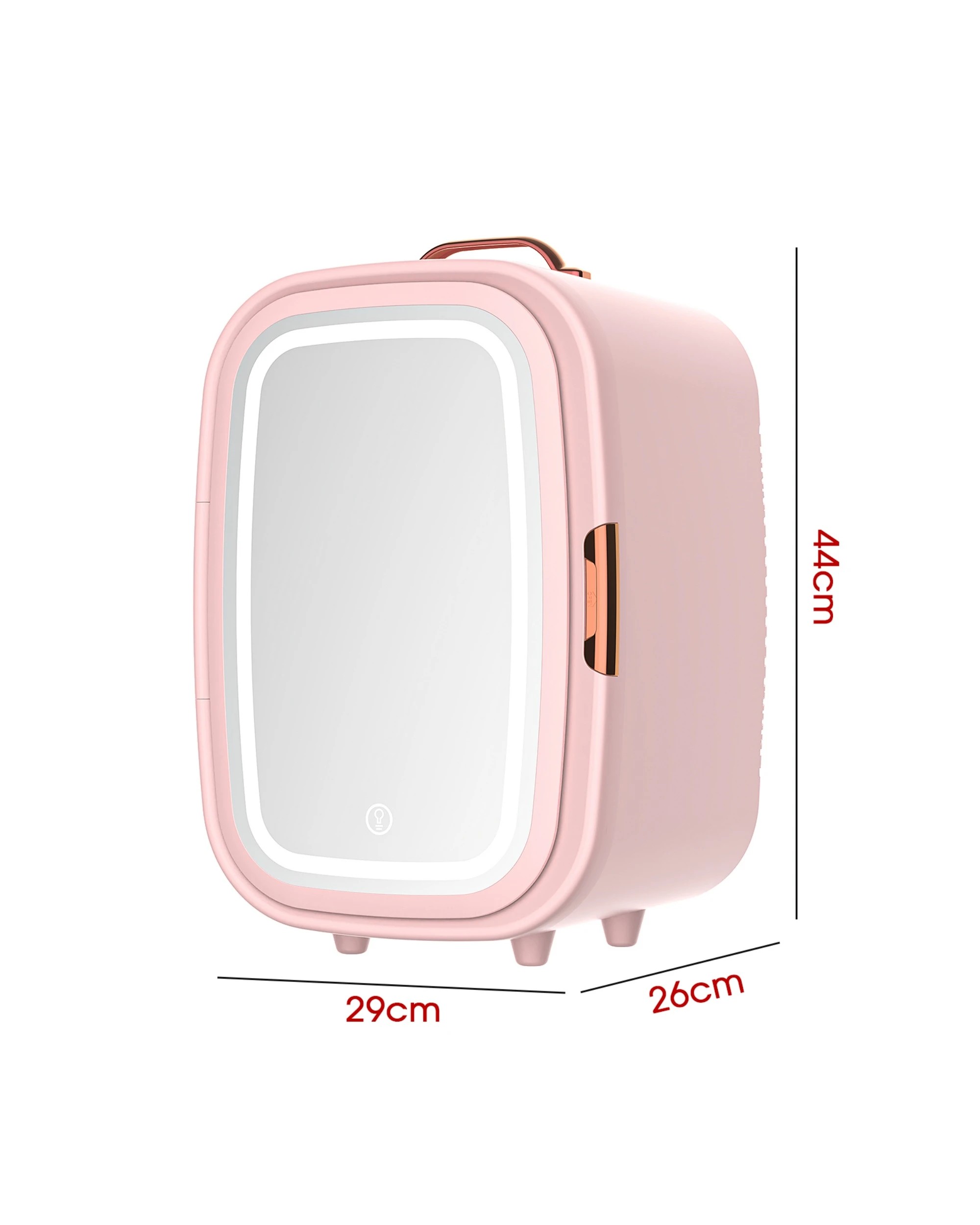 6 Yopower 15 Liter Mini Fridge for Skin Care - Pink, 6 of 6