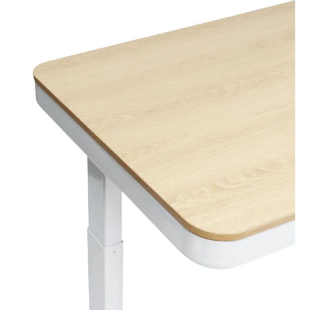 7 Newhaven Electric Sit Stand Desk with Drawer 1200mm White/Oak Desks, Tables and Workstations, 7 of 9