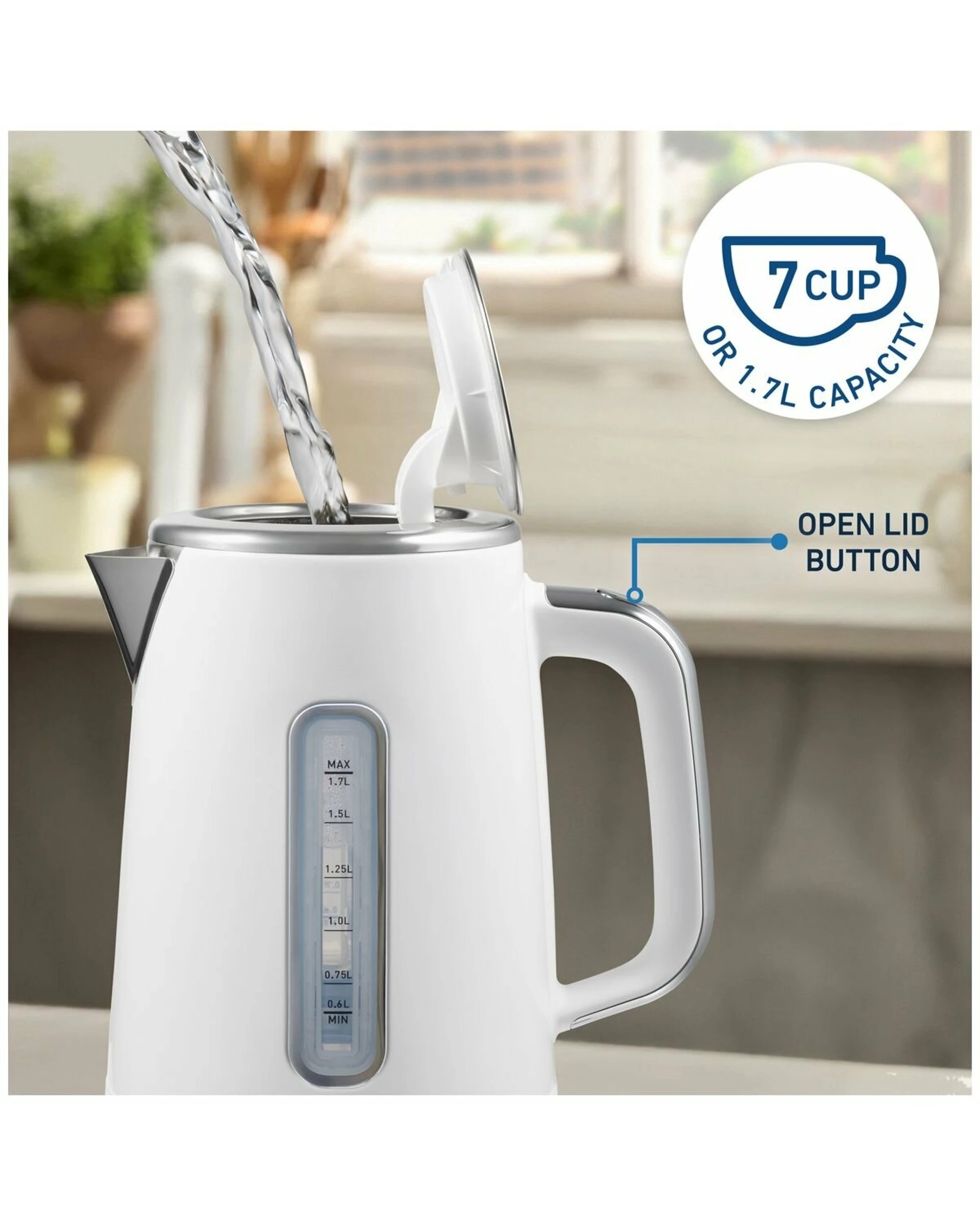7 Sunbeam French Riviera 1.7L Kettle White, 7 of 10