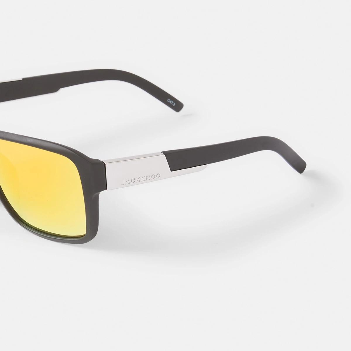 4 Jackeroo D-Frame Sunglasses BLACK, 4 of 6