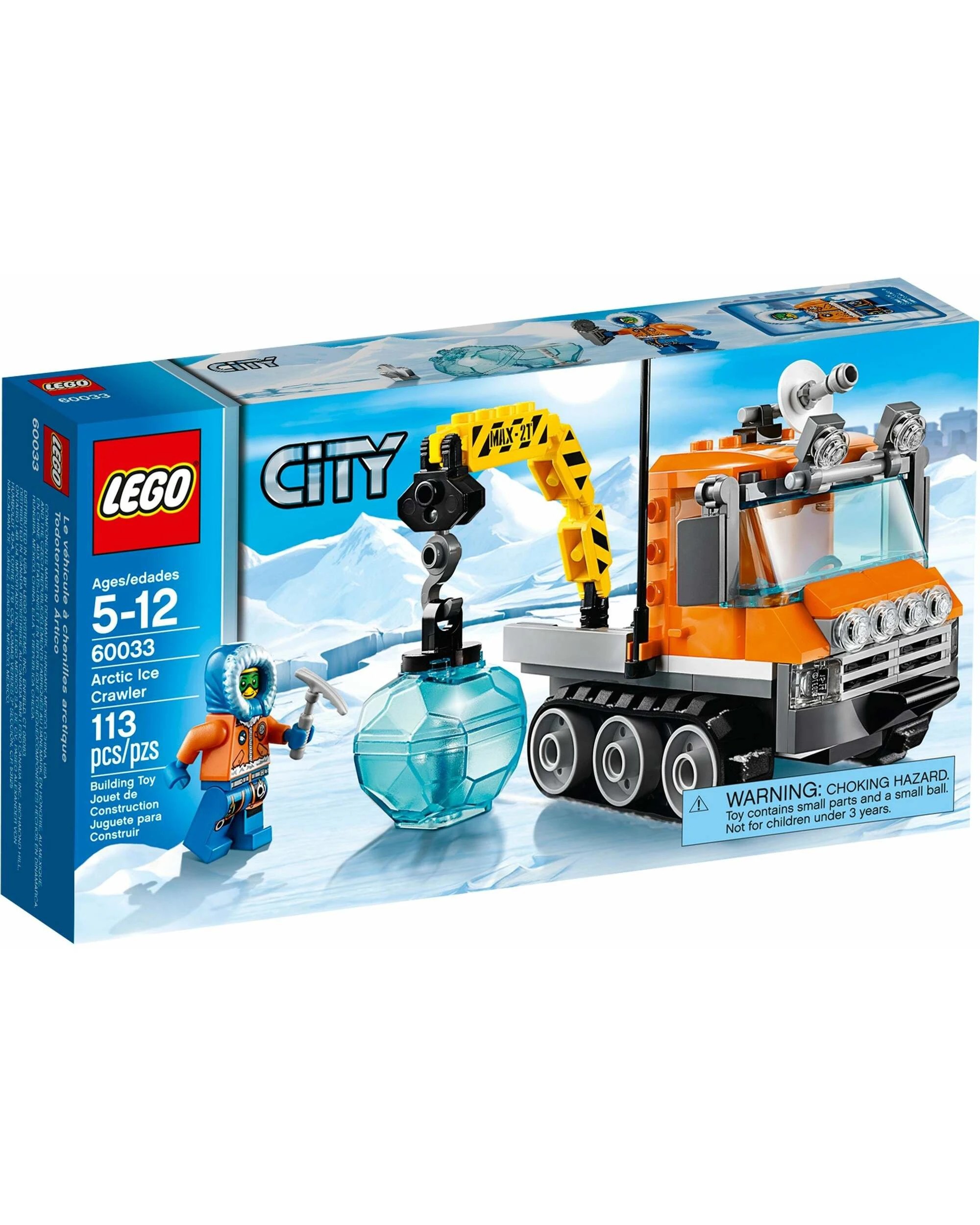 Lego City 60033 - Le véhicule à chenille arctique